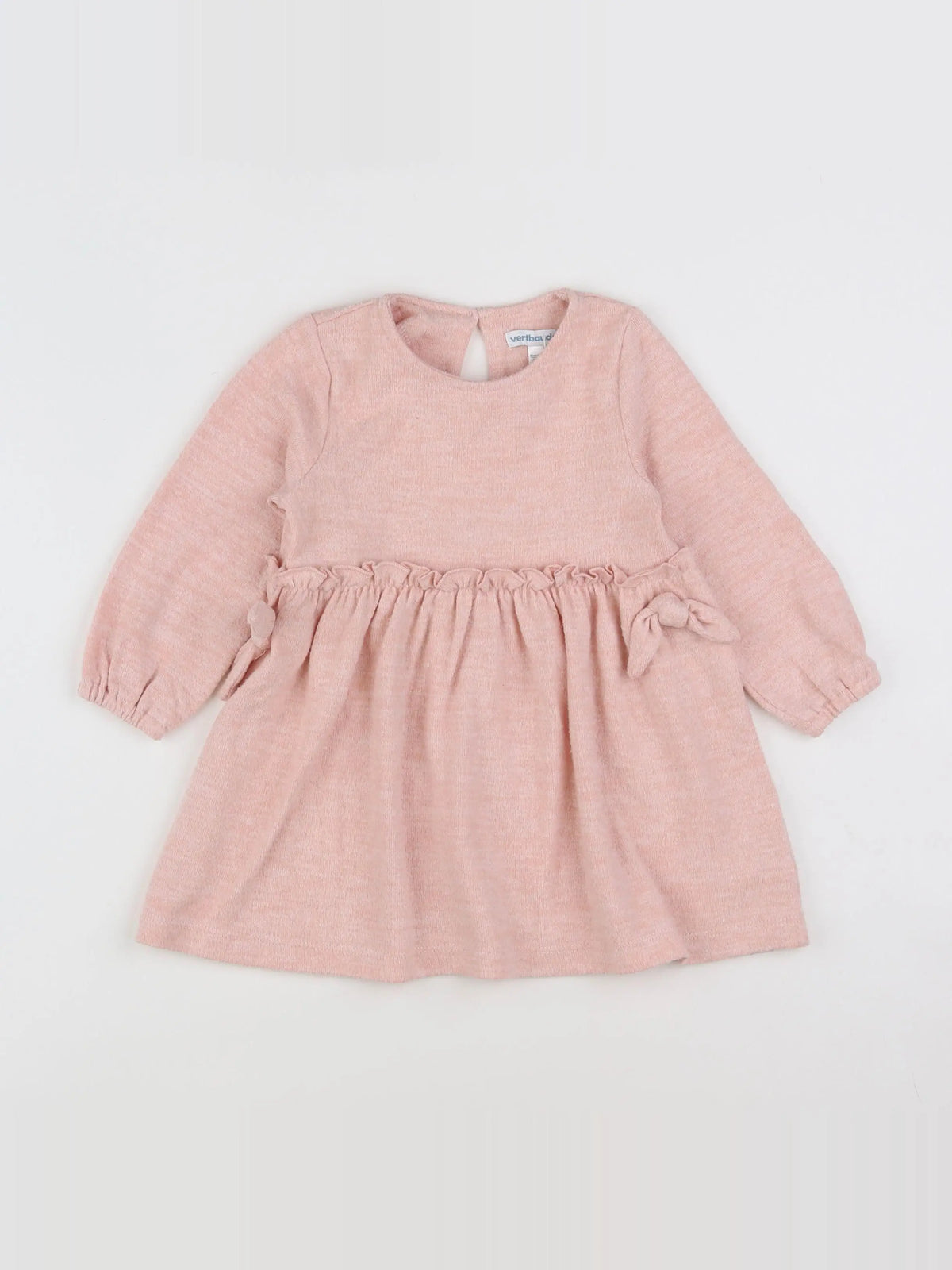 Vertbaudet - robe rose - 12/18 mois