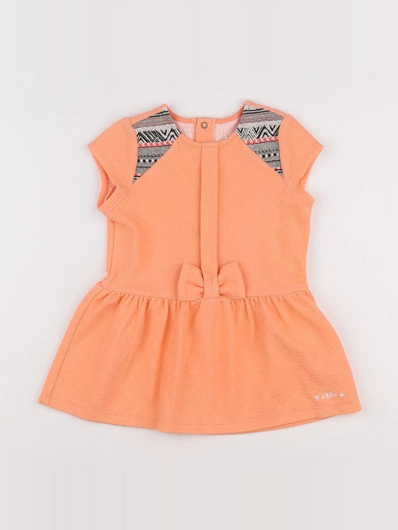 IKKS - robe orange - 18 mois
