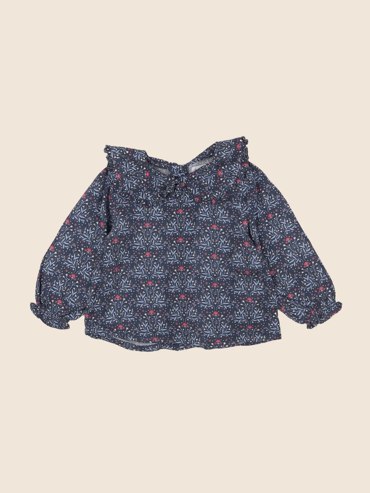 Vertbaudet - blouse bleu - 18 mois
