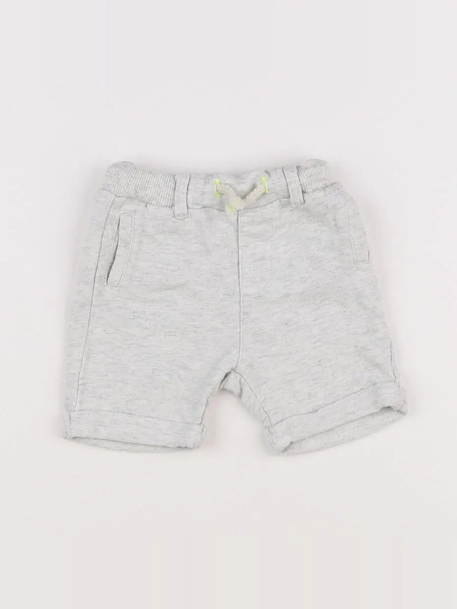 IKKS - short gris - 3 mois
