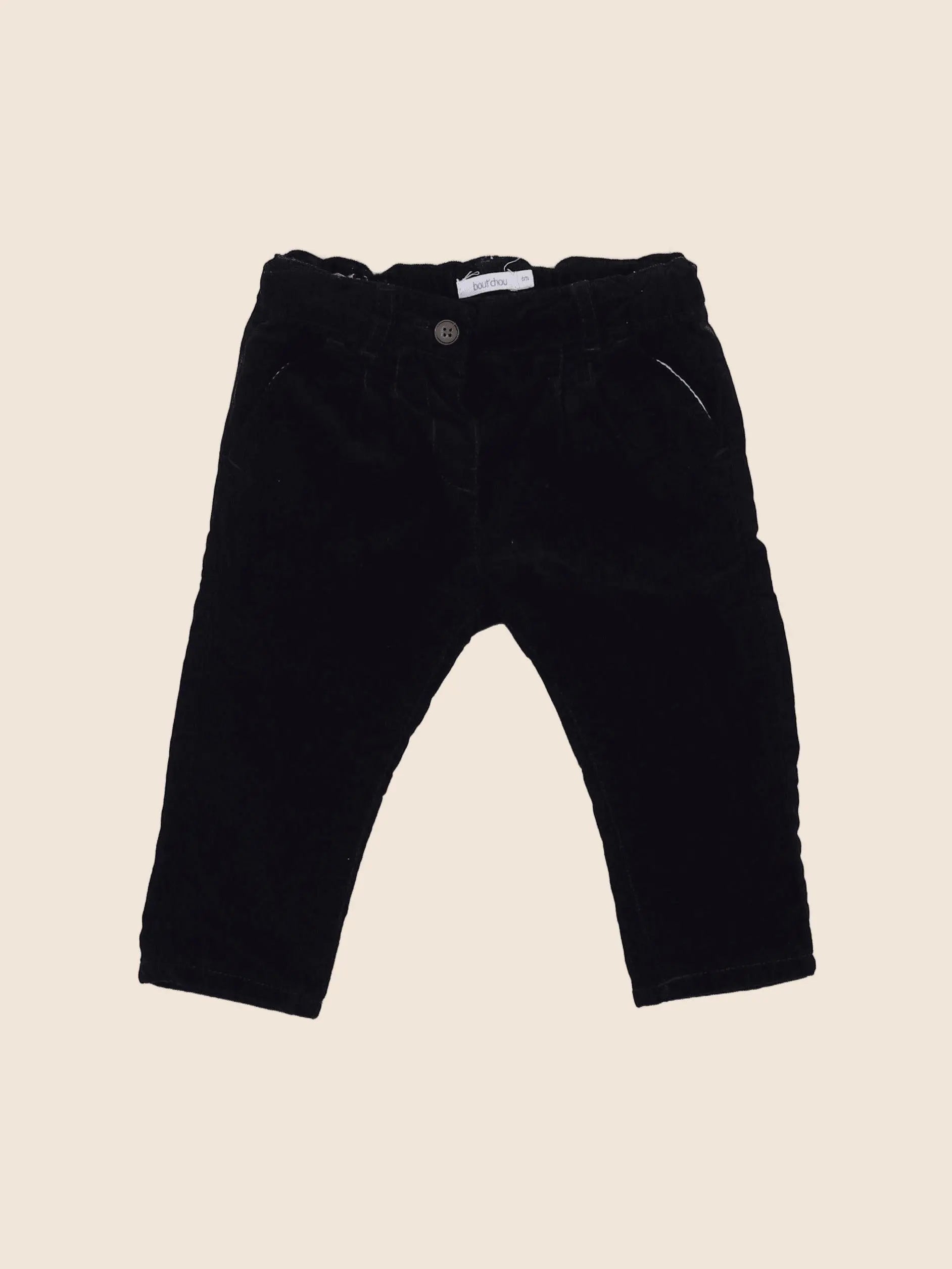 Boutchou - pantalon bleu - 6 mois