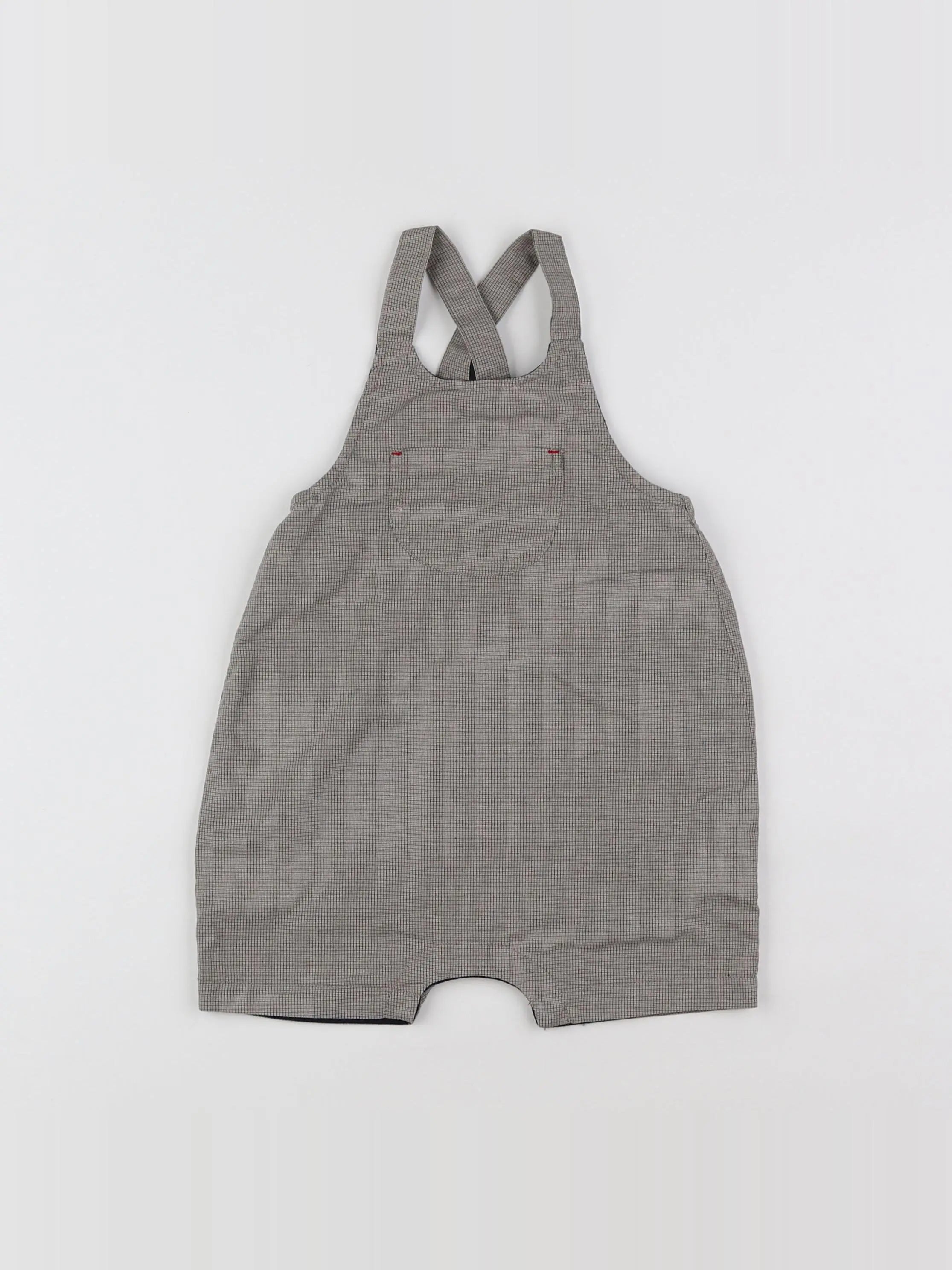Boutchou - salopette gris - 12 mois