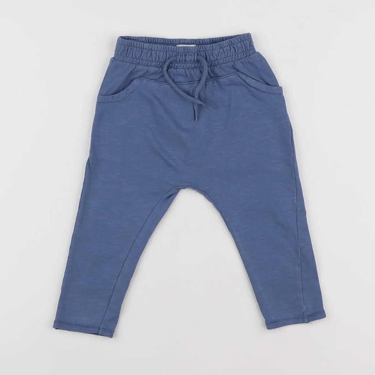 Vertbaudet - pantalon bleu - 9 mois