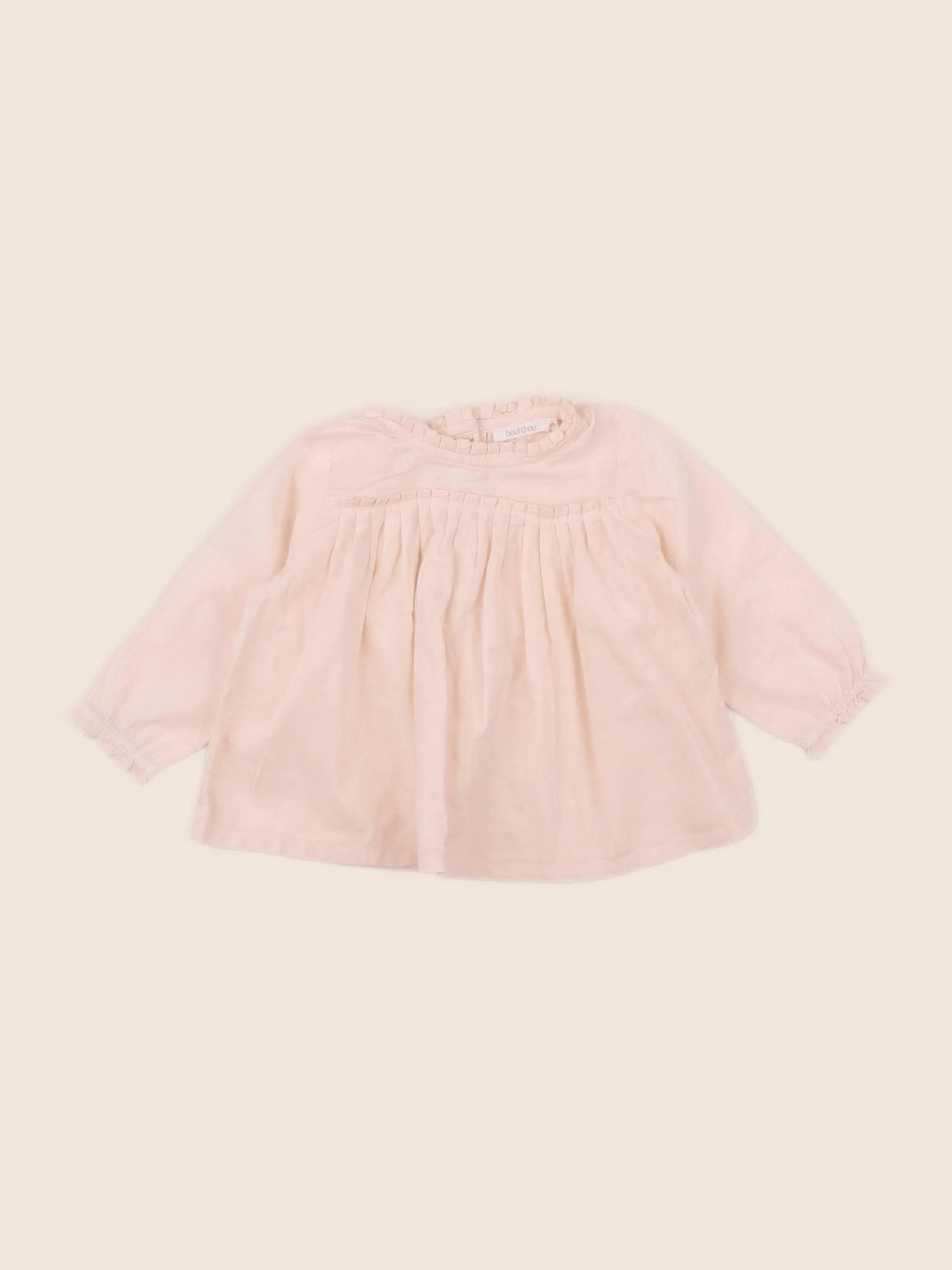 Boutchou - blouse rose - 6 mois