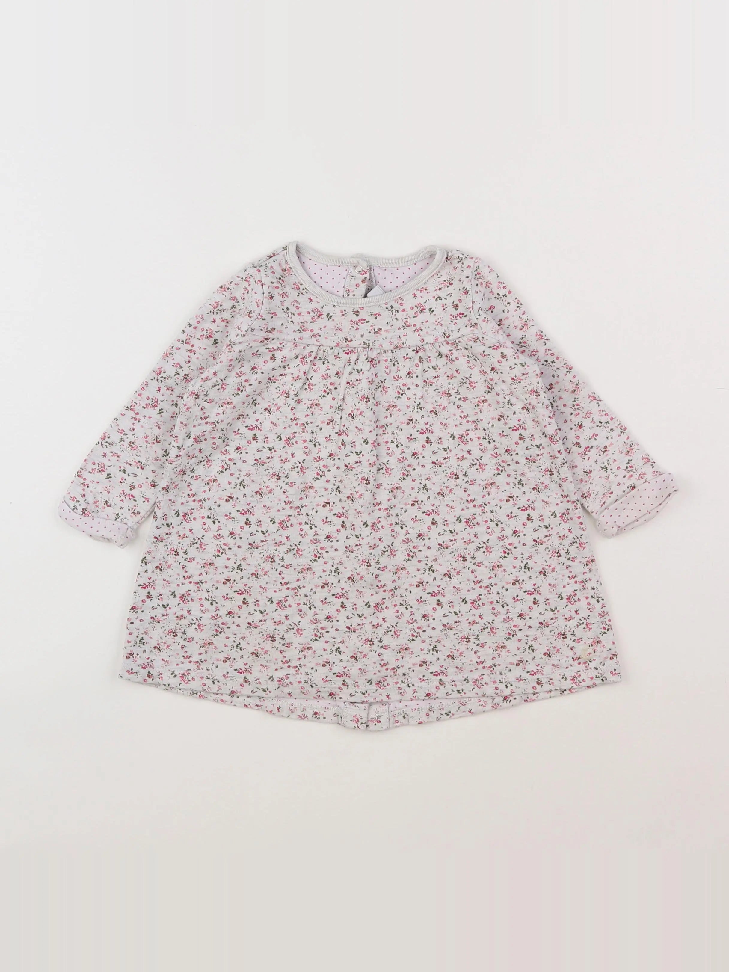 Petit Bateau - robe rose - 18 mois