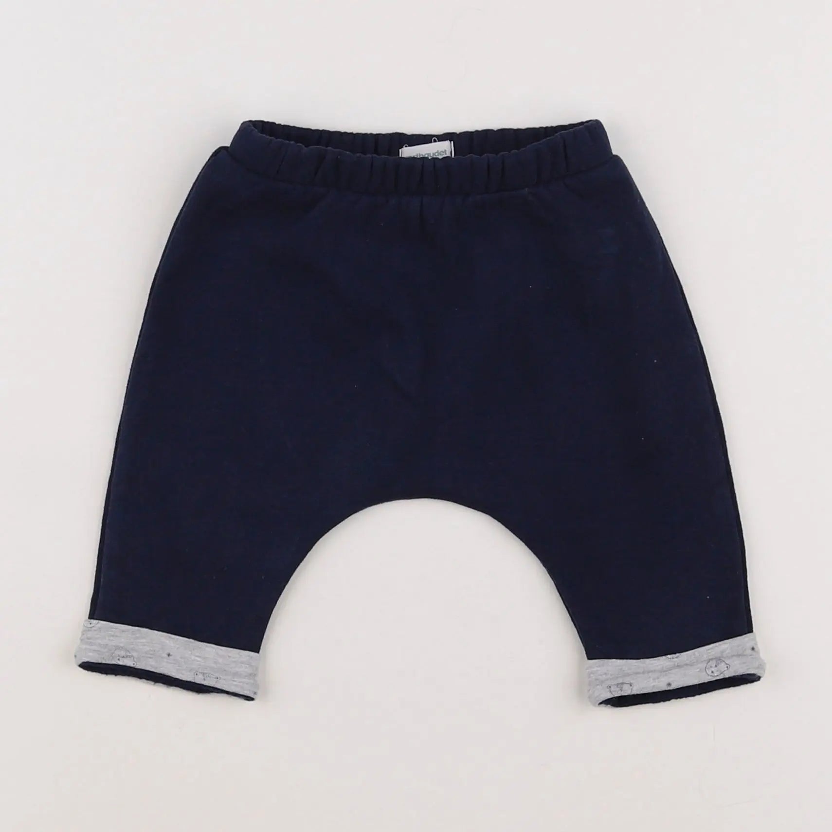 Vertbaudet - pantalon bleu - 6 mois