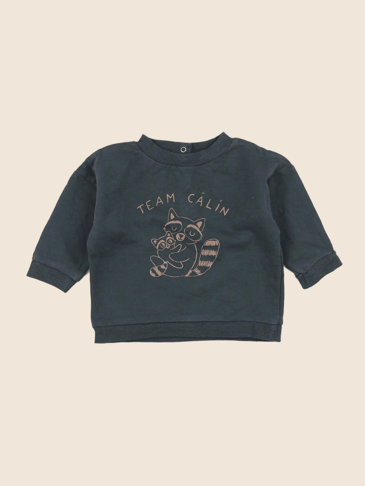 Vertbaudet - sweat vert - 6 mois