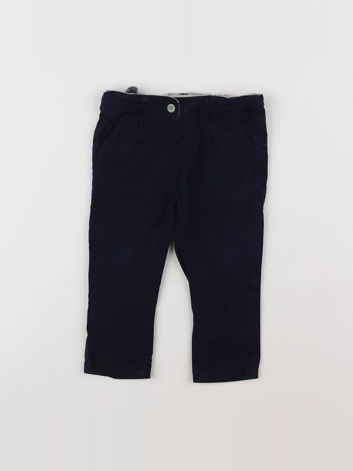 Boutchou - pantalon bleu - 12 mois