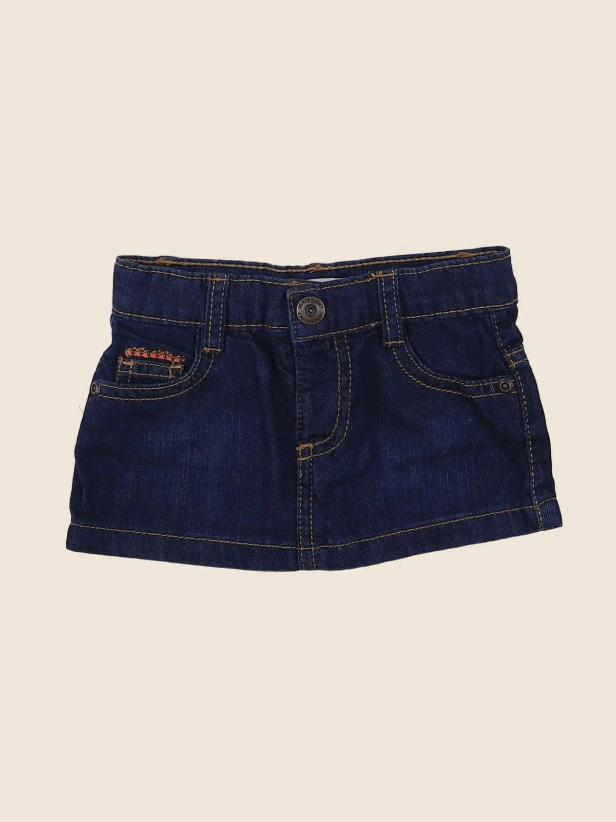Vertbaudet - jupe bleu - 6 mois