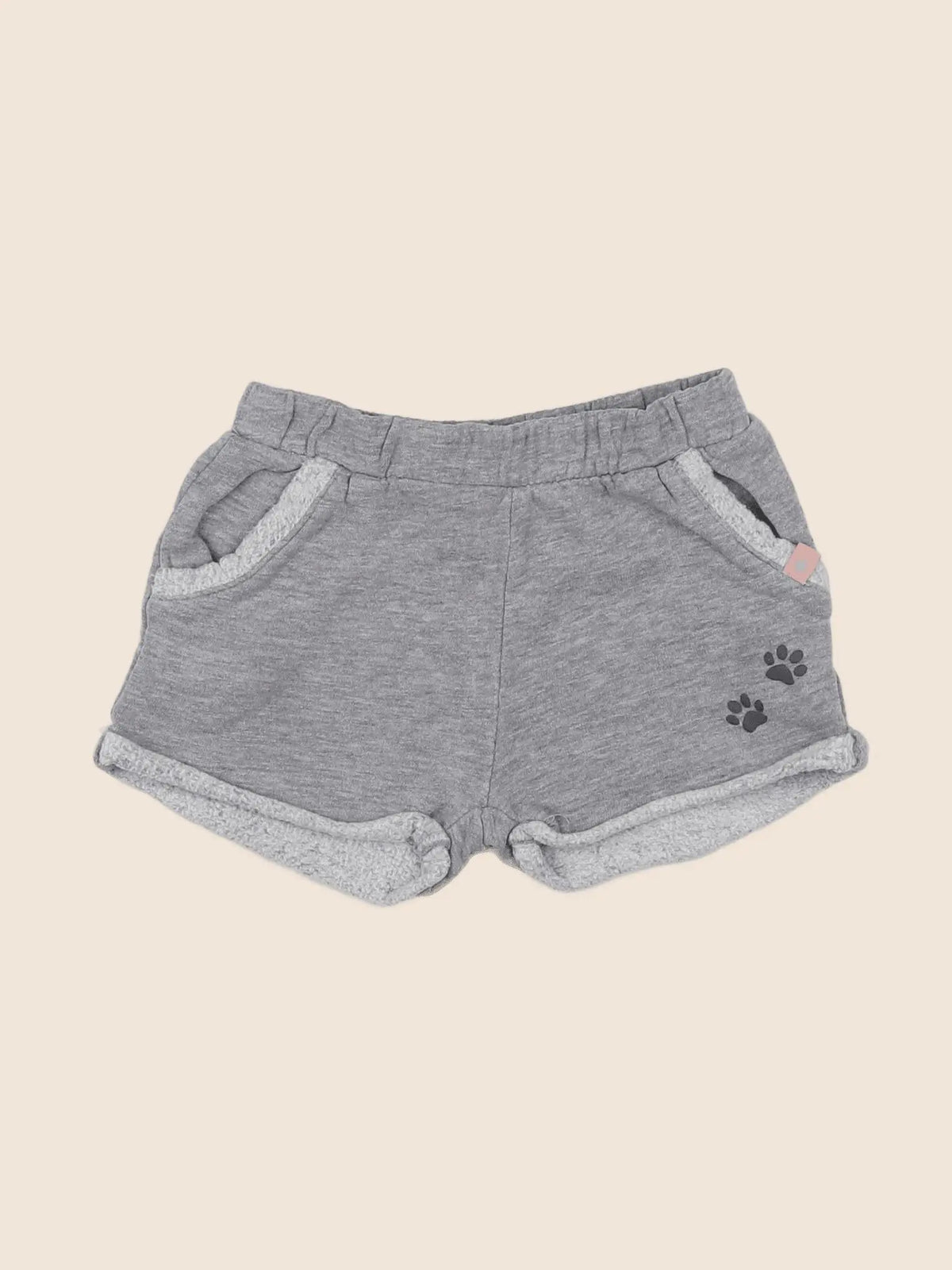 Vertbaudet - short gris - 12 mois