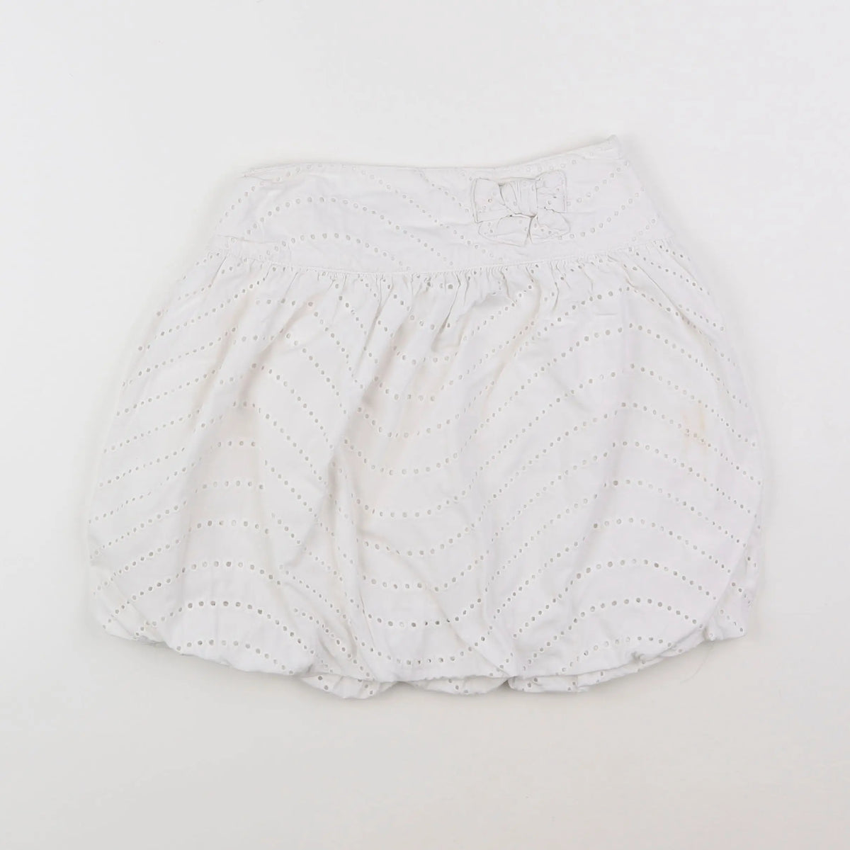 Vertbaudet - jupe blanc - 10 ans