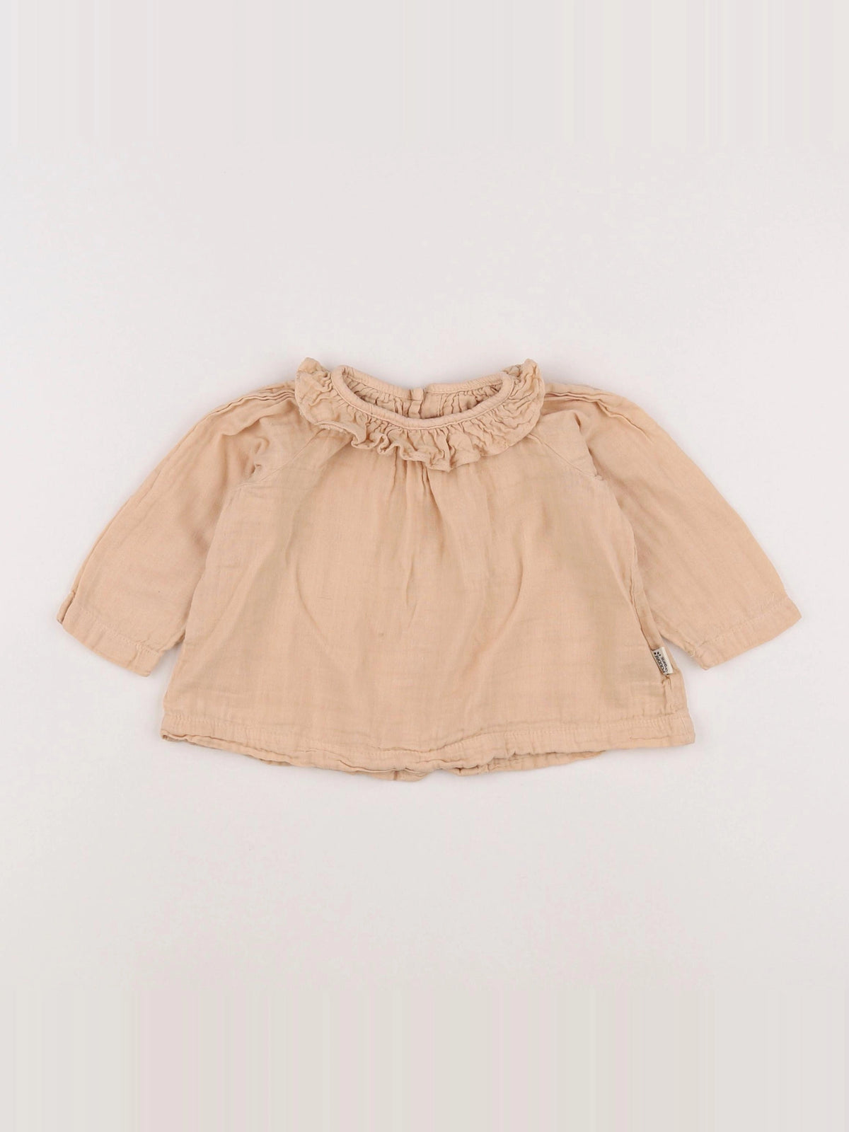 Poudre Organic - blouse rose - 9 mois