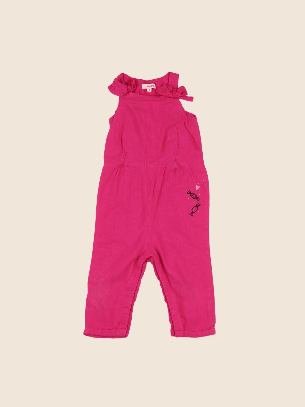 Catimini - combinaison rose - 18 mois