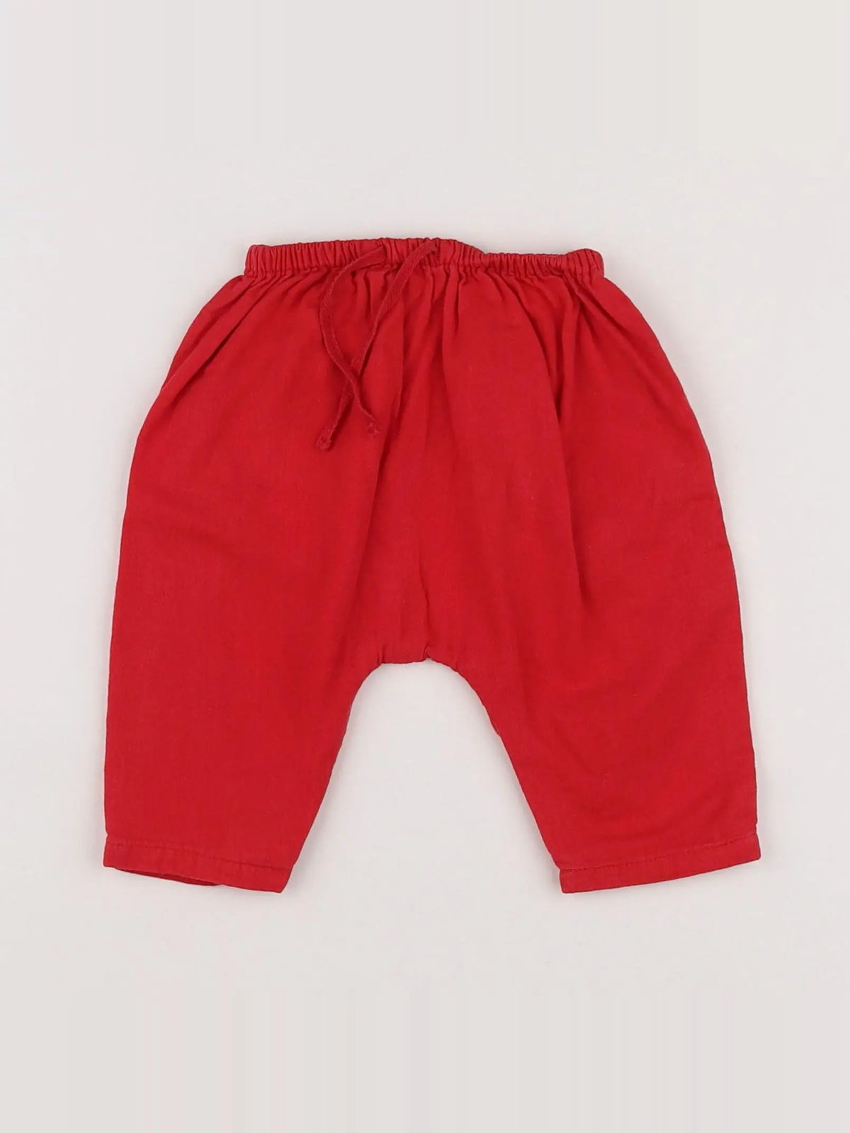 Boutchou - sarouel rouge - 3 mois