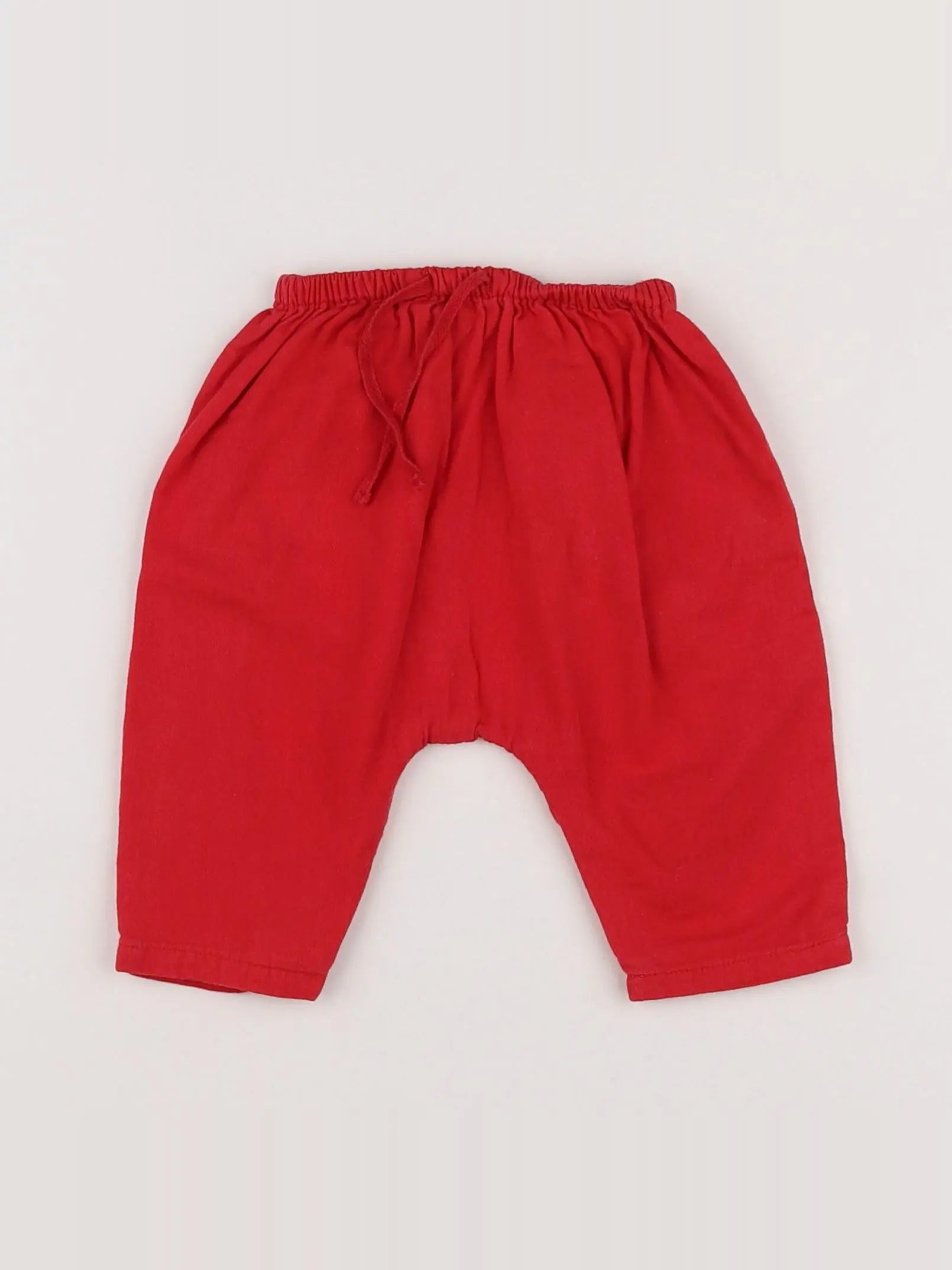 Boutchou - sarouel rouge - 3 mois