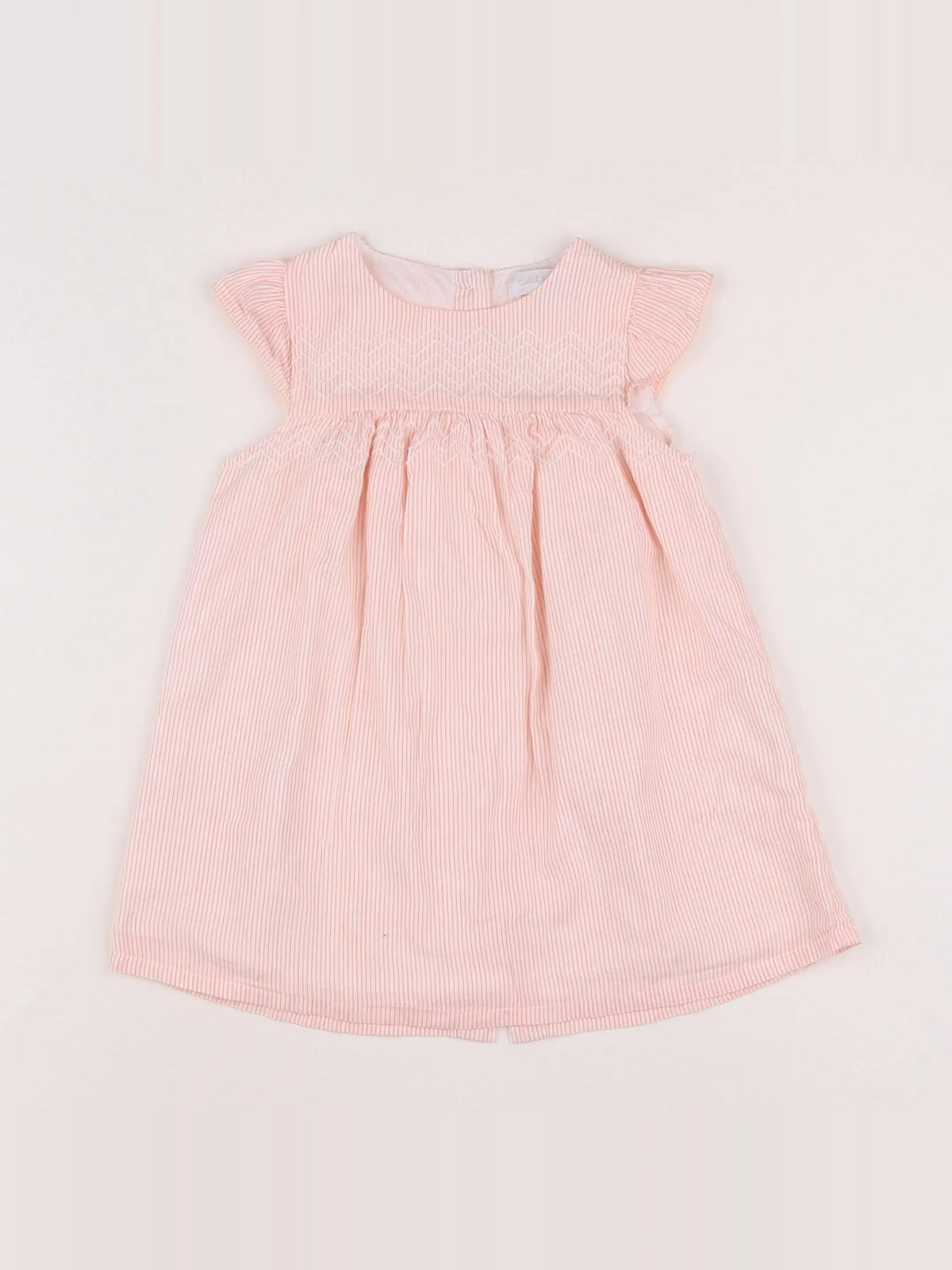 Cadet Rousselle - robe blanc, orange - 18 mois