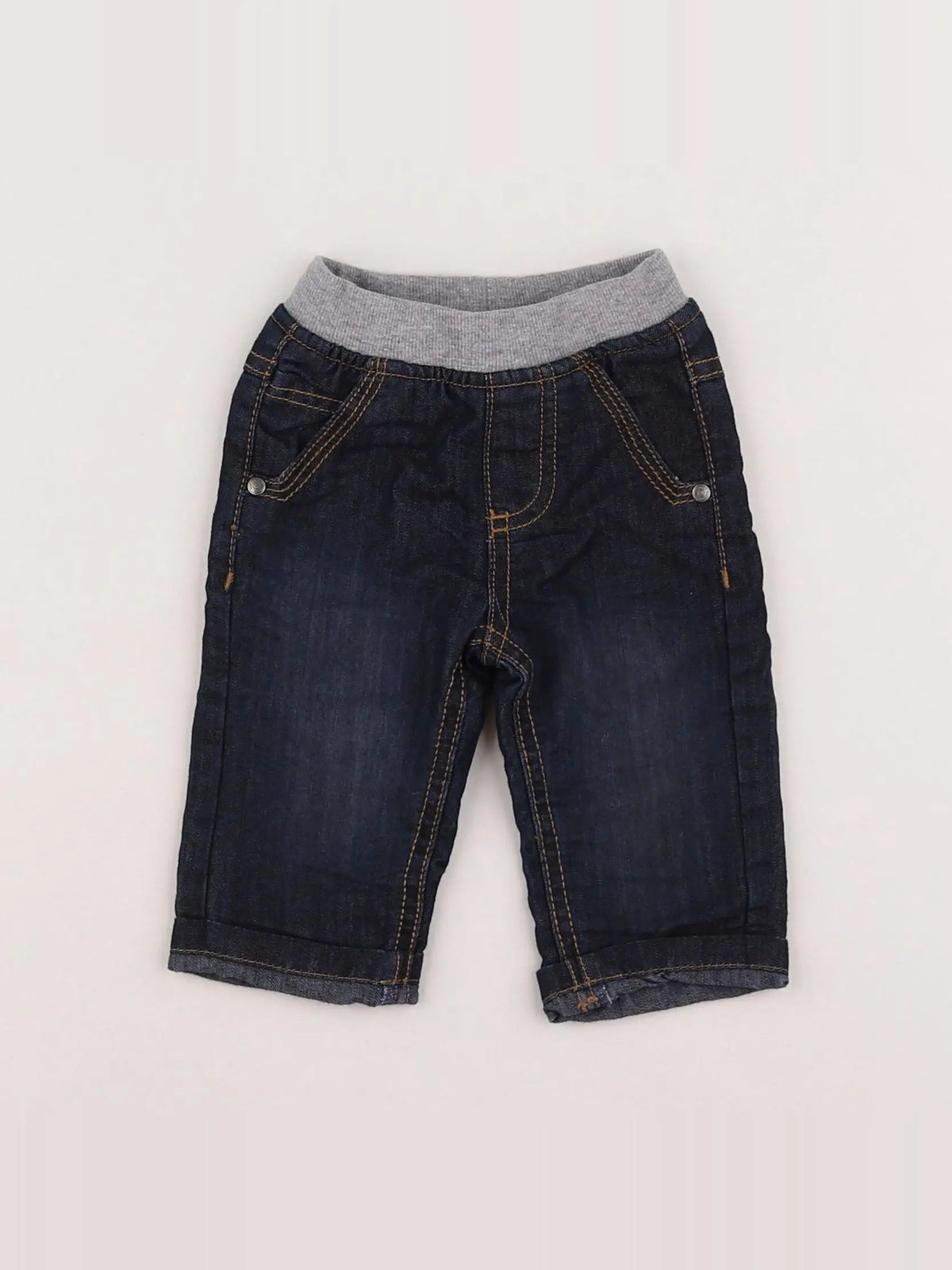 Tape à l'oeil - pantalon bleu - 3 mois