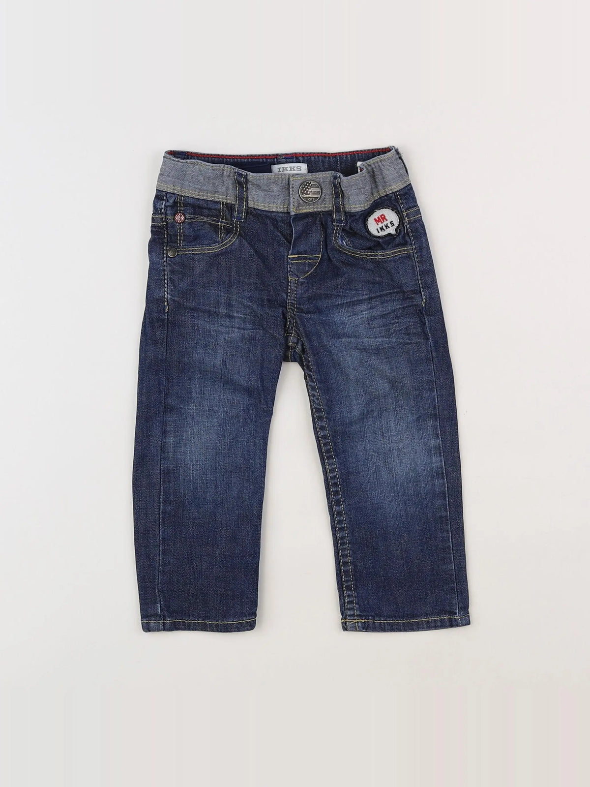 IKKS - jean bleu - 12 mois