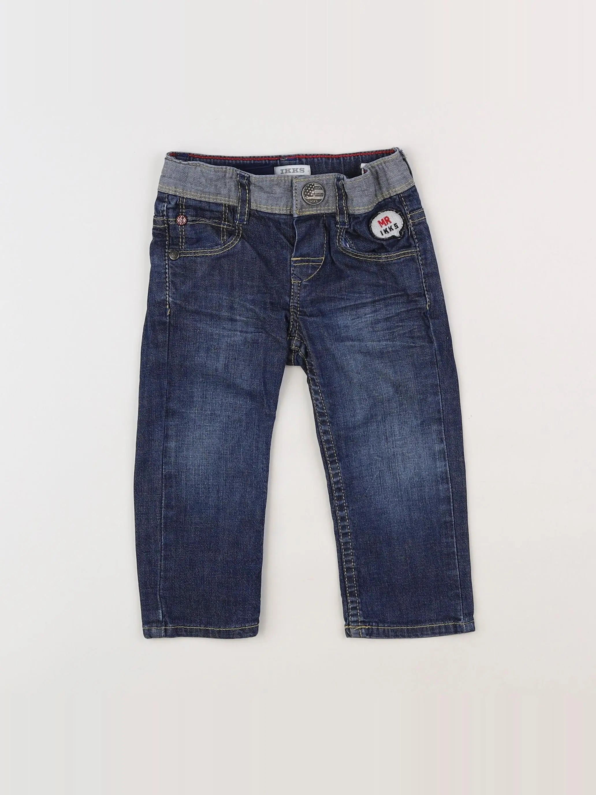 IKKS - jean bleu - 12 mois
