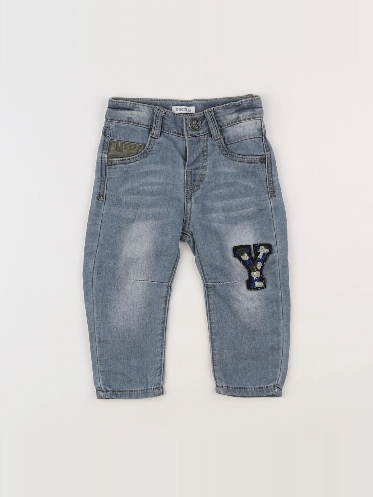 IKKS - jean bleu - 12 mois