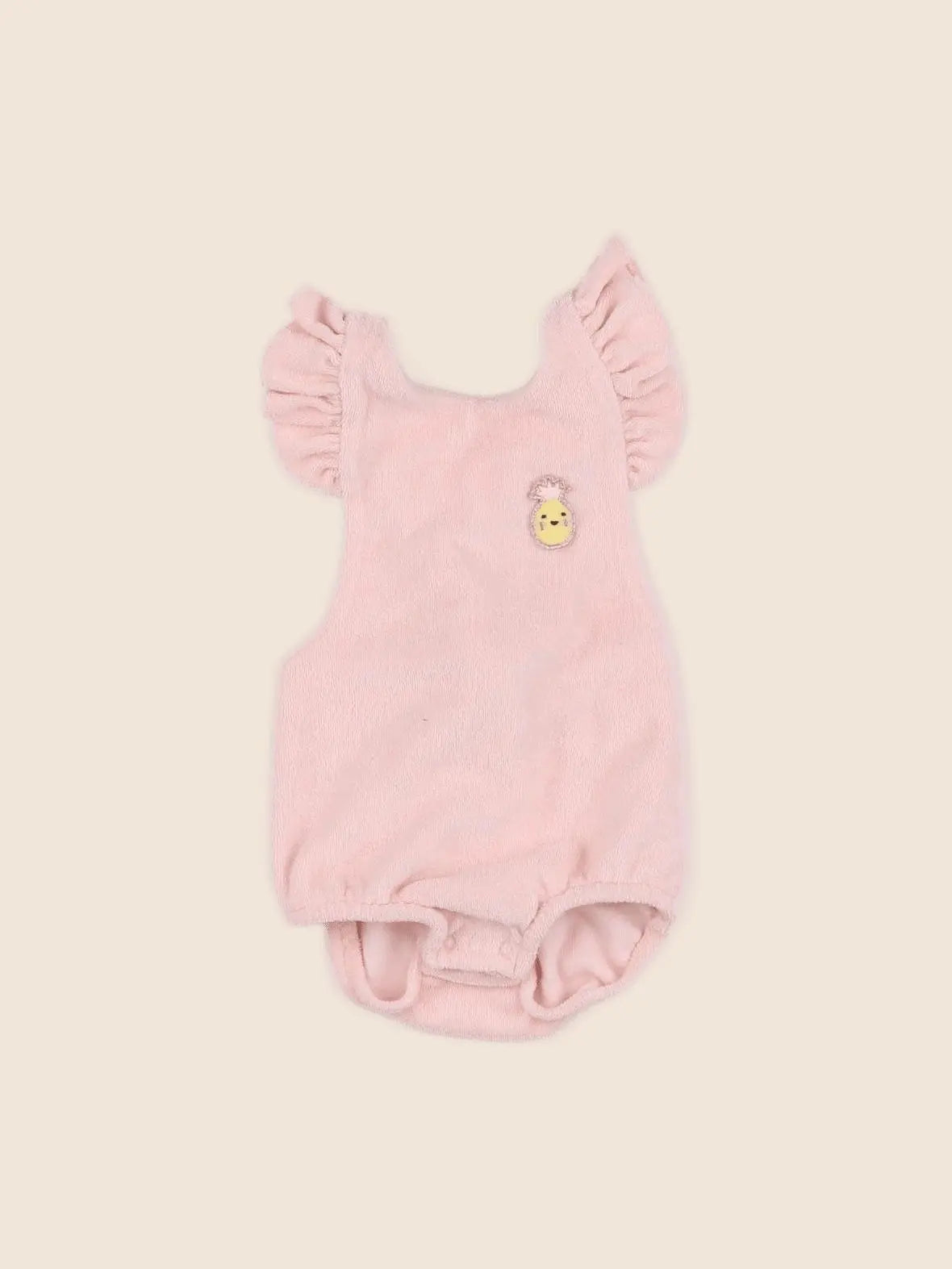 Vertbaudet - combinaison rose - 6 mois