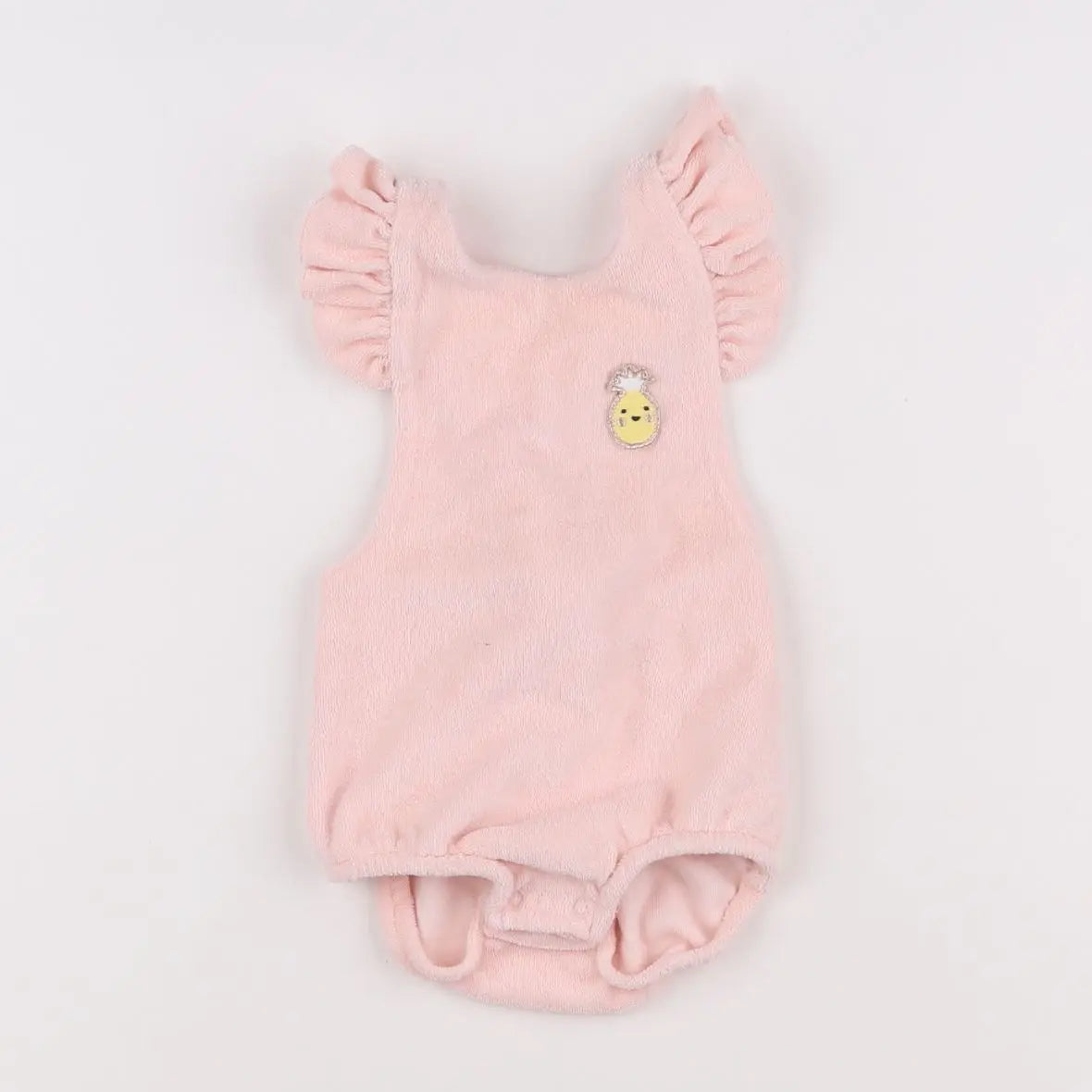 Vertbaudet - combinaison rose - 6 mois