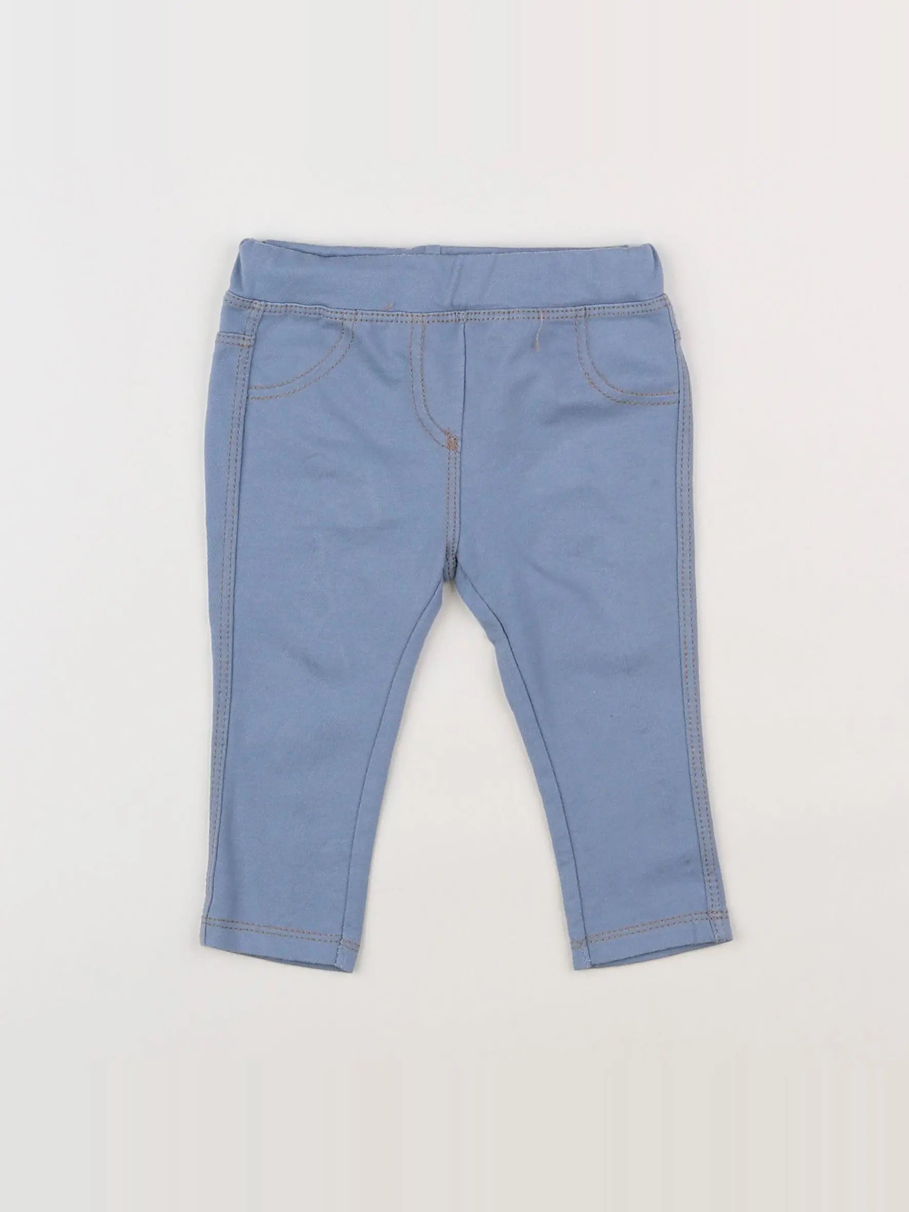 Tape à l'oeil - jegging bleu - 9 mois