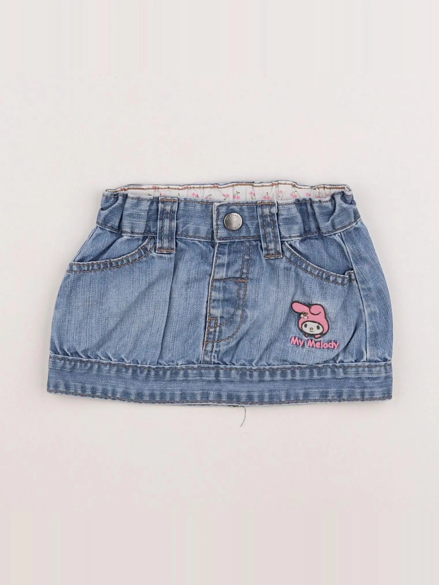 H&M - jupe bleu - 3 mois