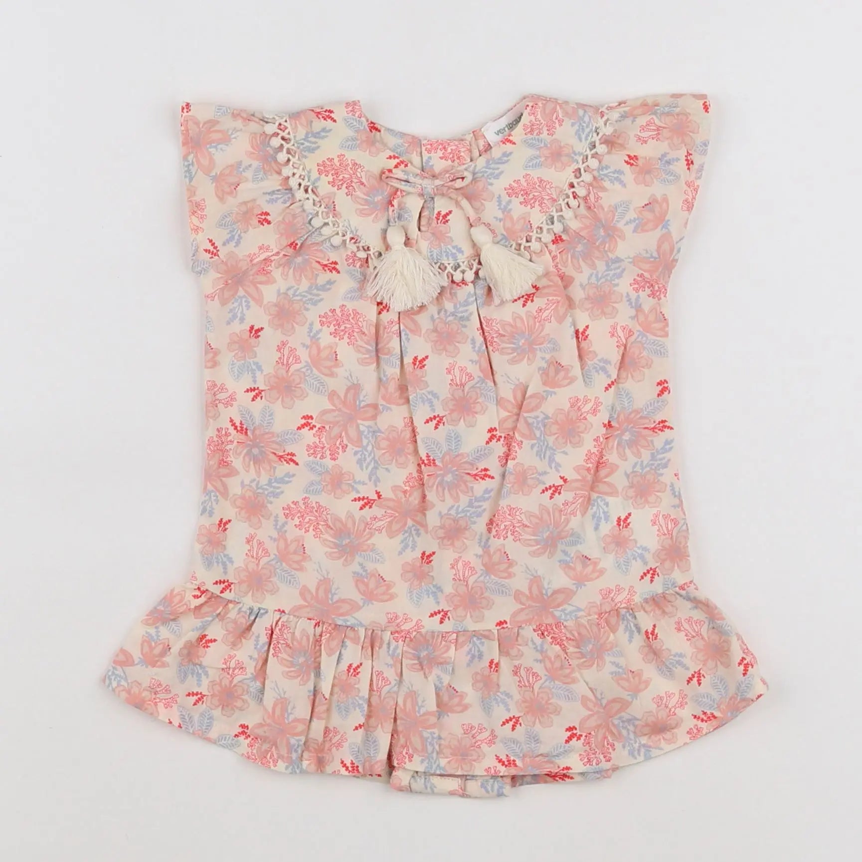 Vertbaudet - robe multicolore - 3 mois