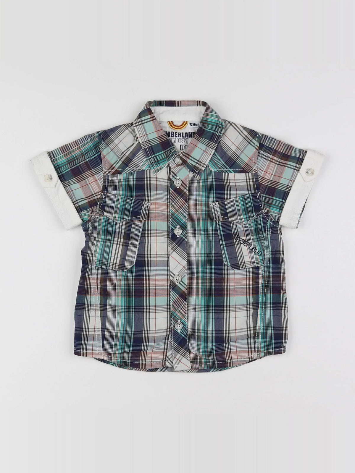 Timberland - chemise multicolore - 12 mois