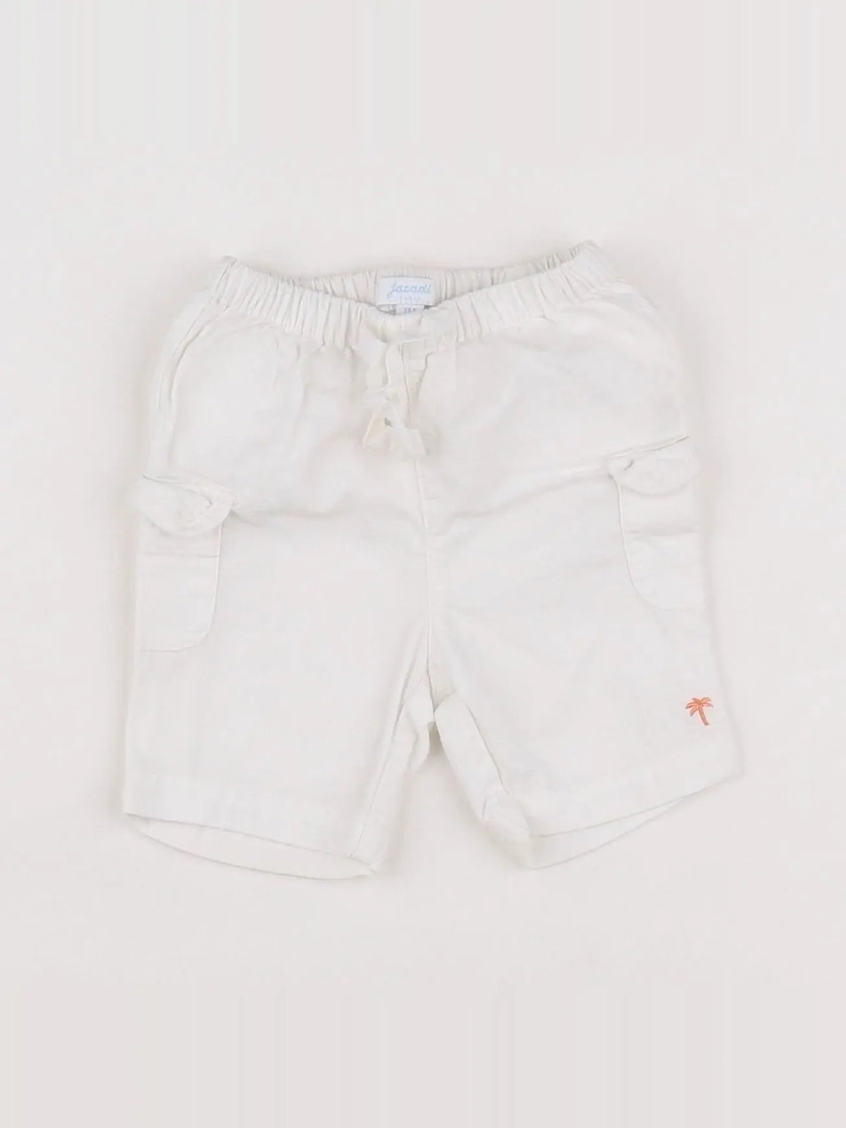 Jacadi - short blanc - 1 mois