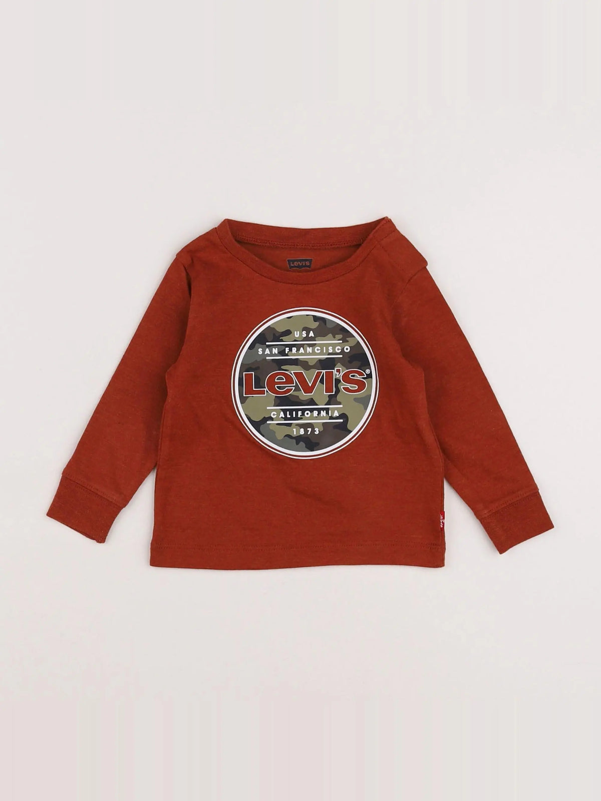 Levi's - tee-shirt orange - 6 mois