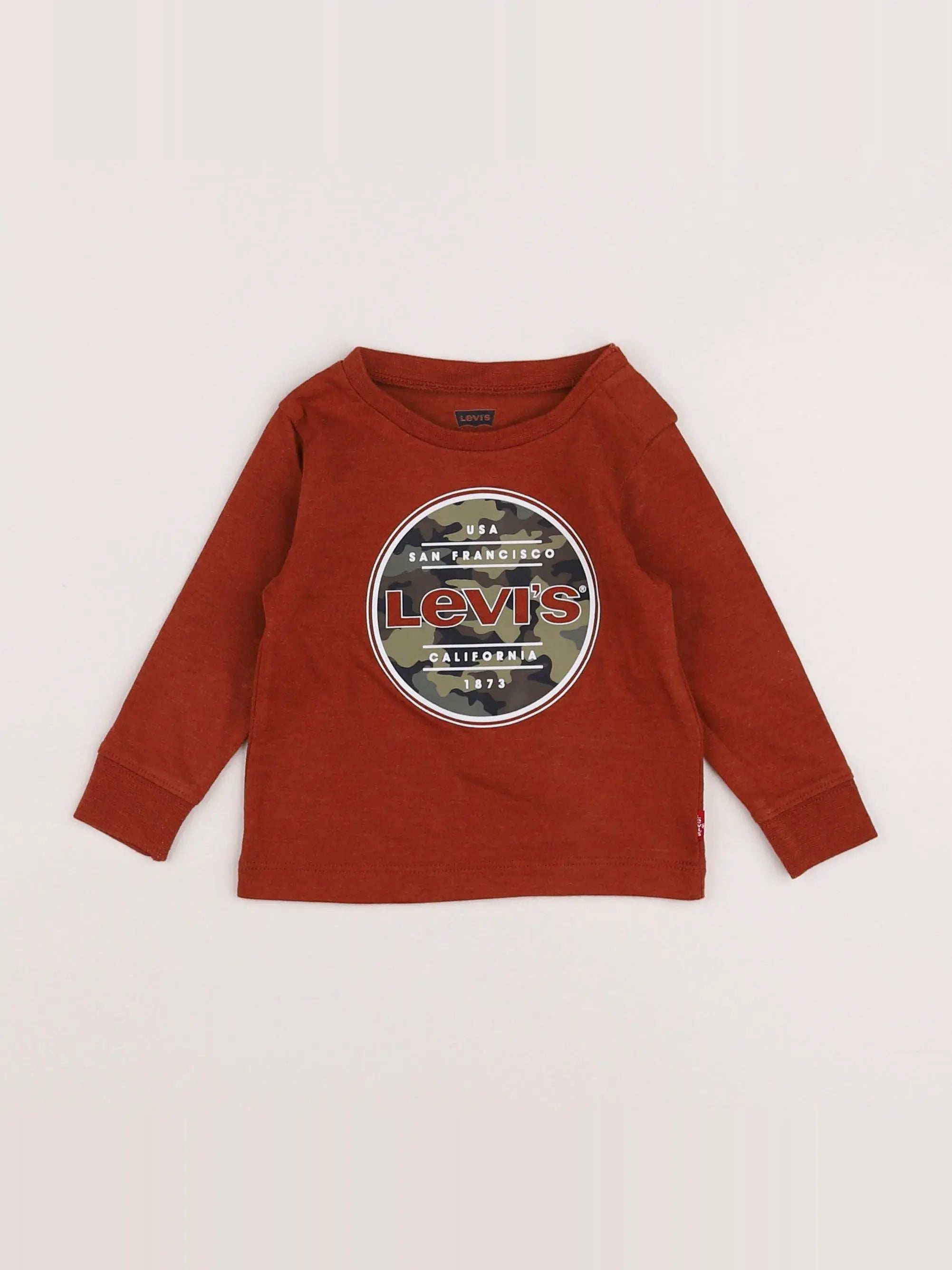 Levi's - tee-shirt orange - 6 mois
