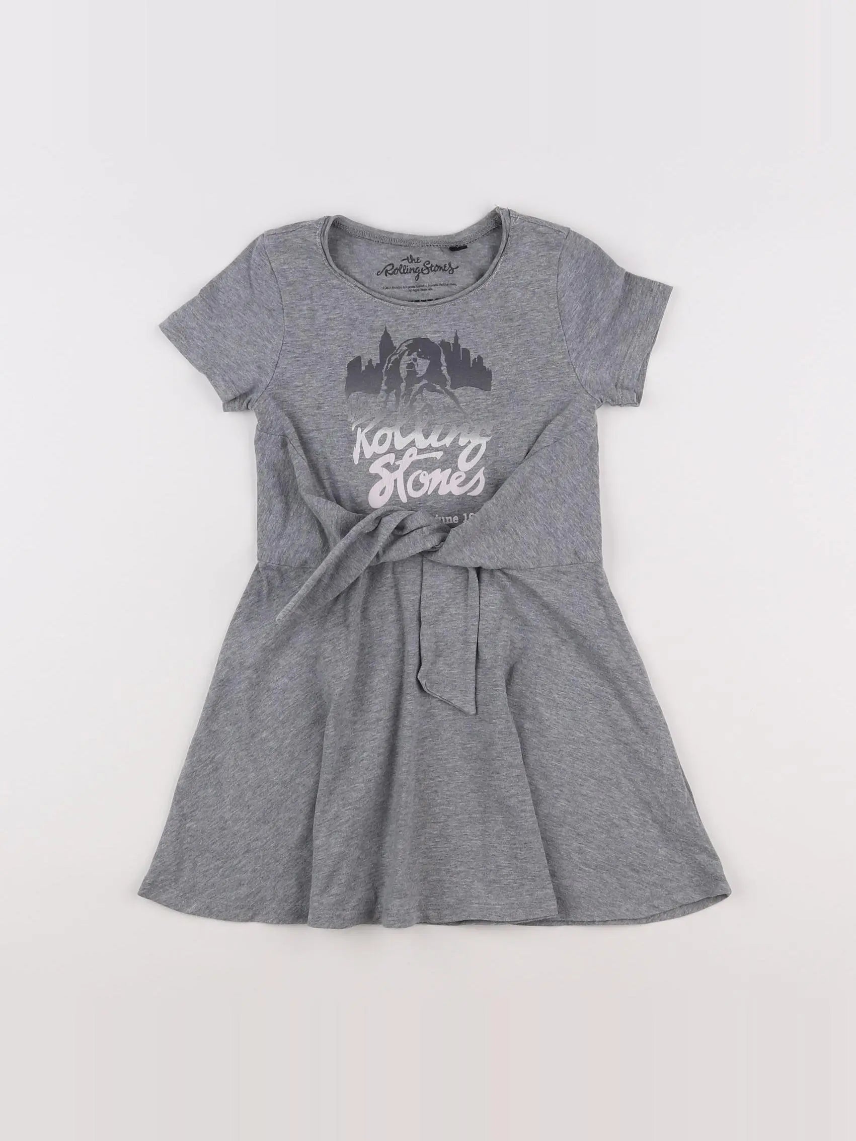 IKKS - robe gris - 4 ans