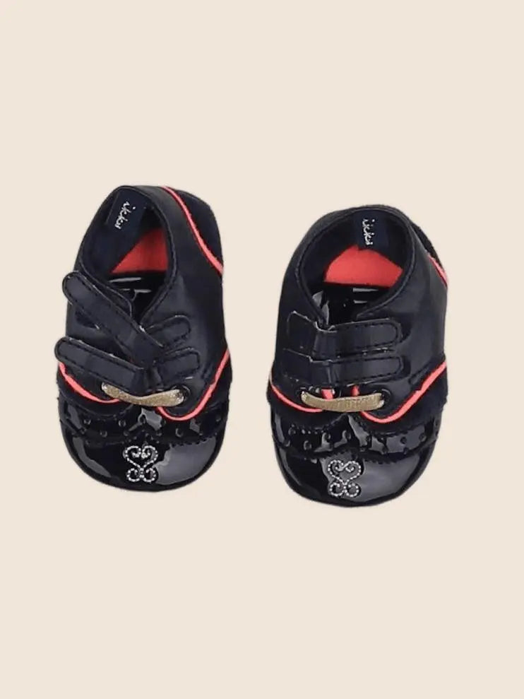 IKKS - chaussons bleu, rose - pointure 16 
