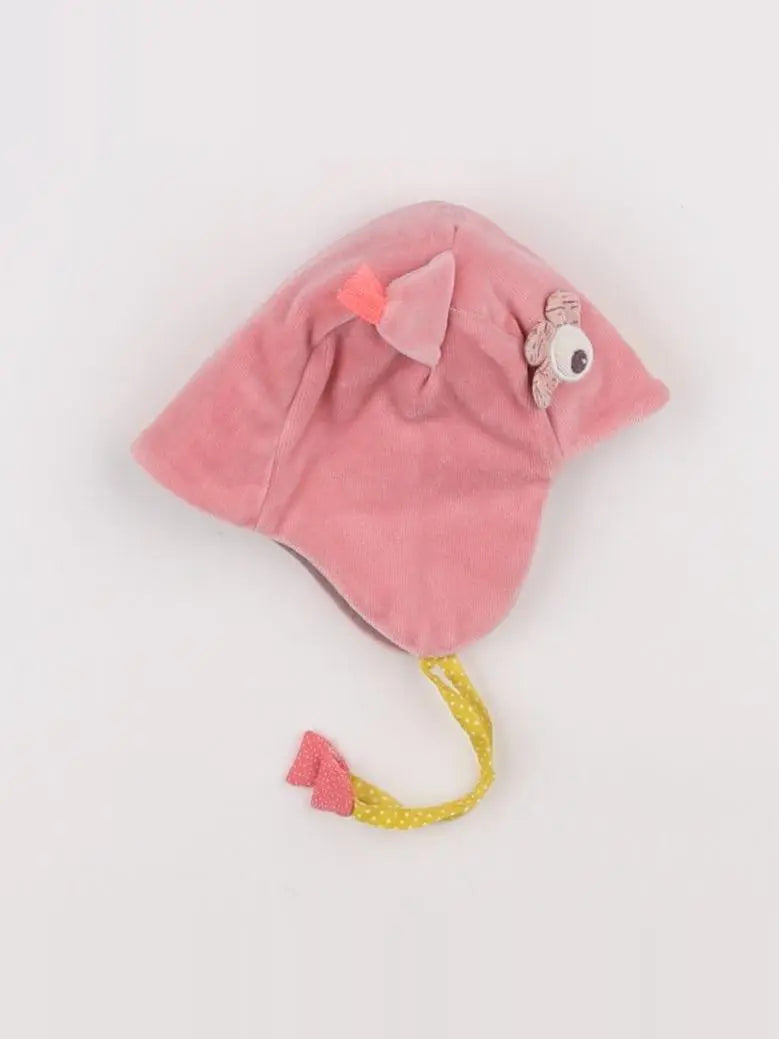 Moulin Roty - bonnet rose - 3 mois