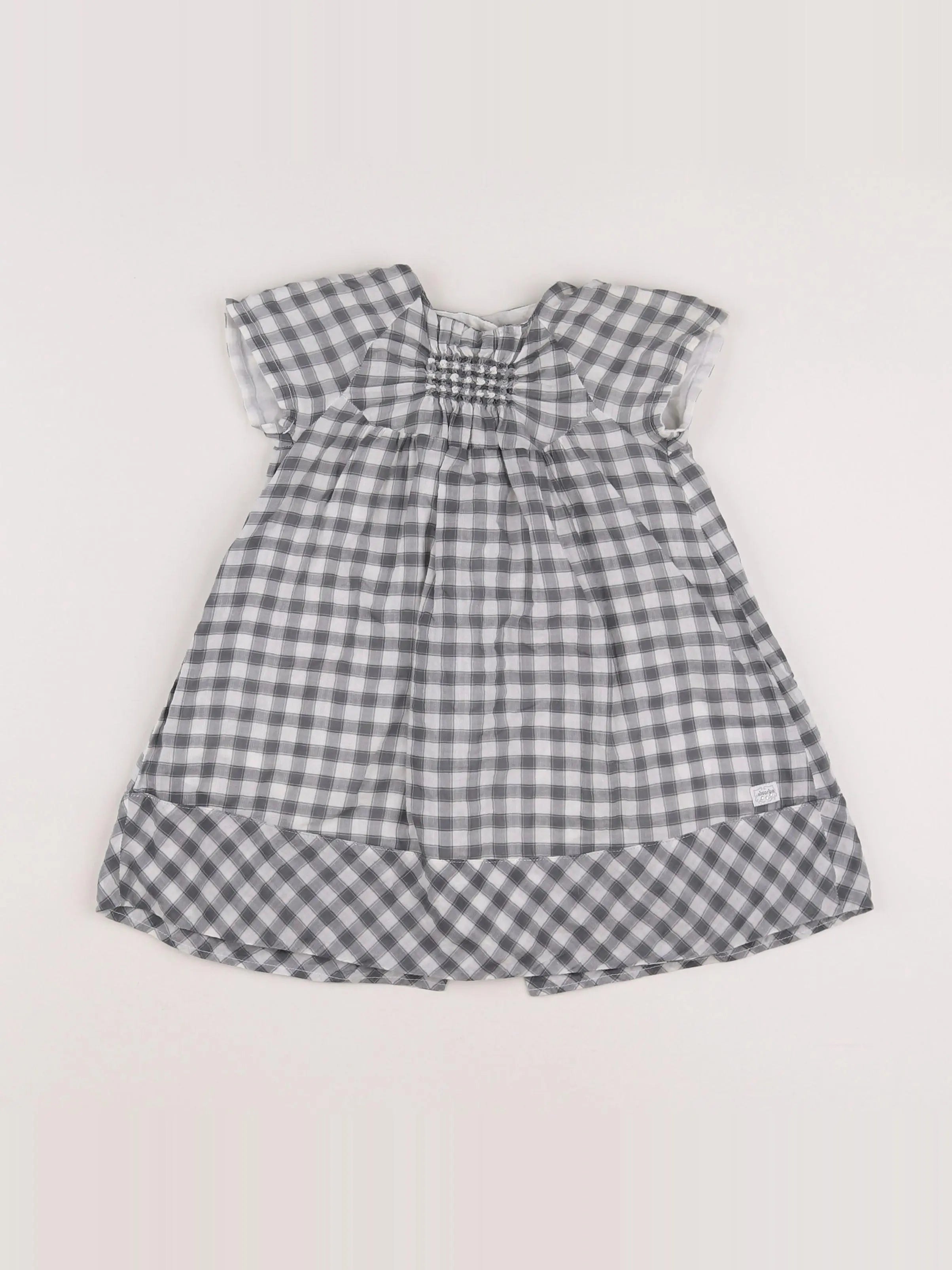 Absorba - robe gris - 12 mois