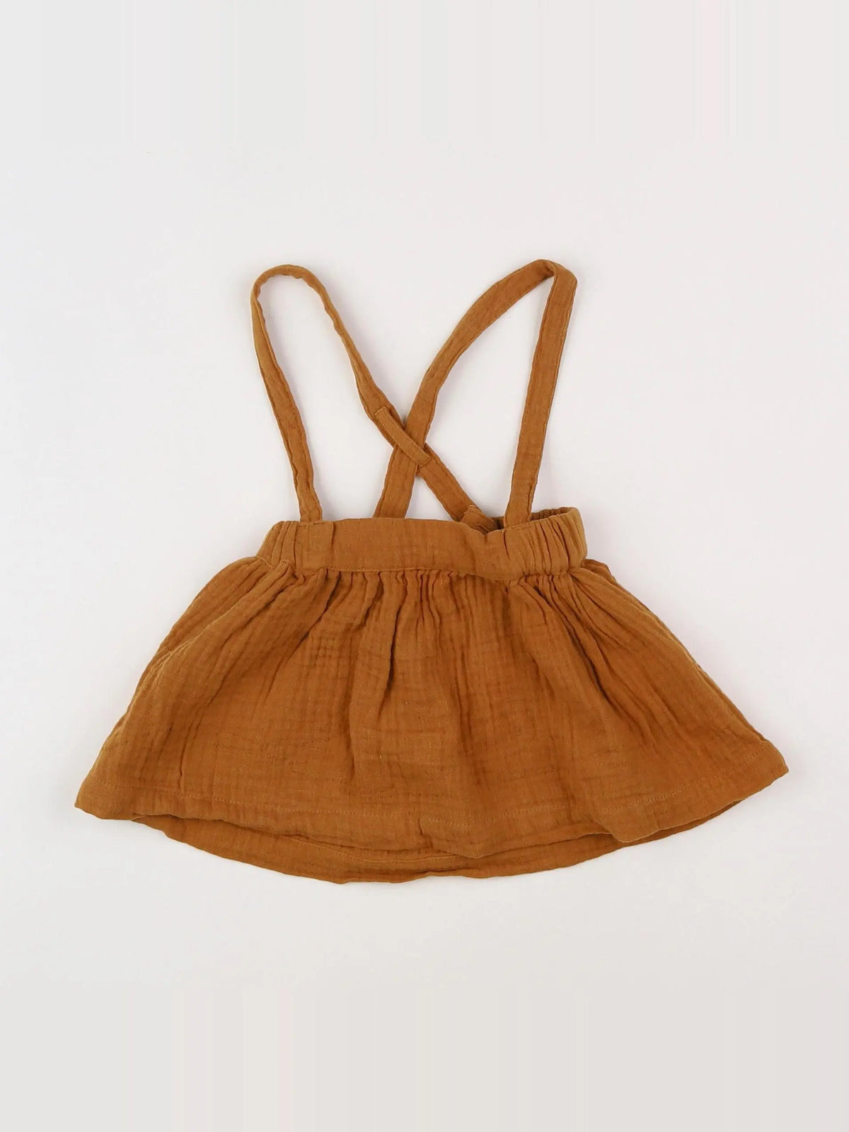 Vertbaudet - jupe marron - 9 mois