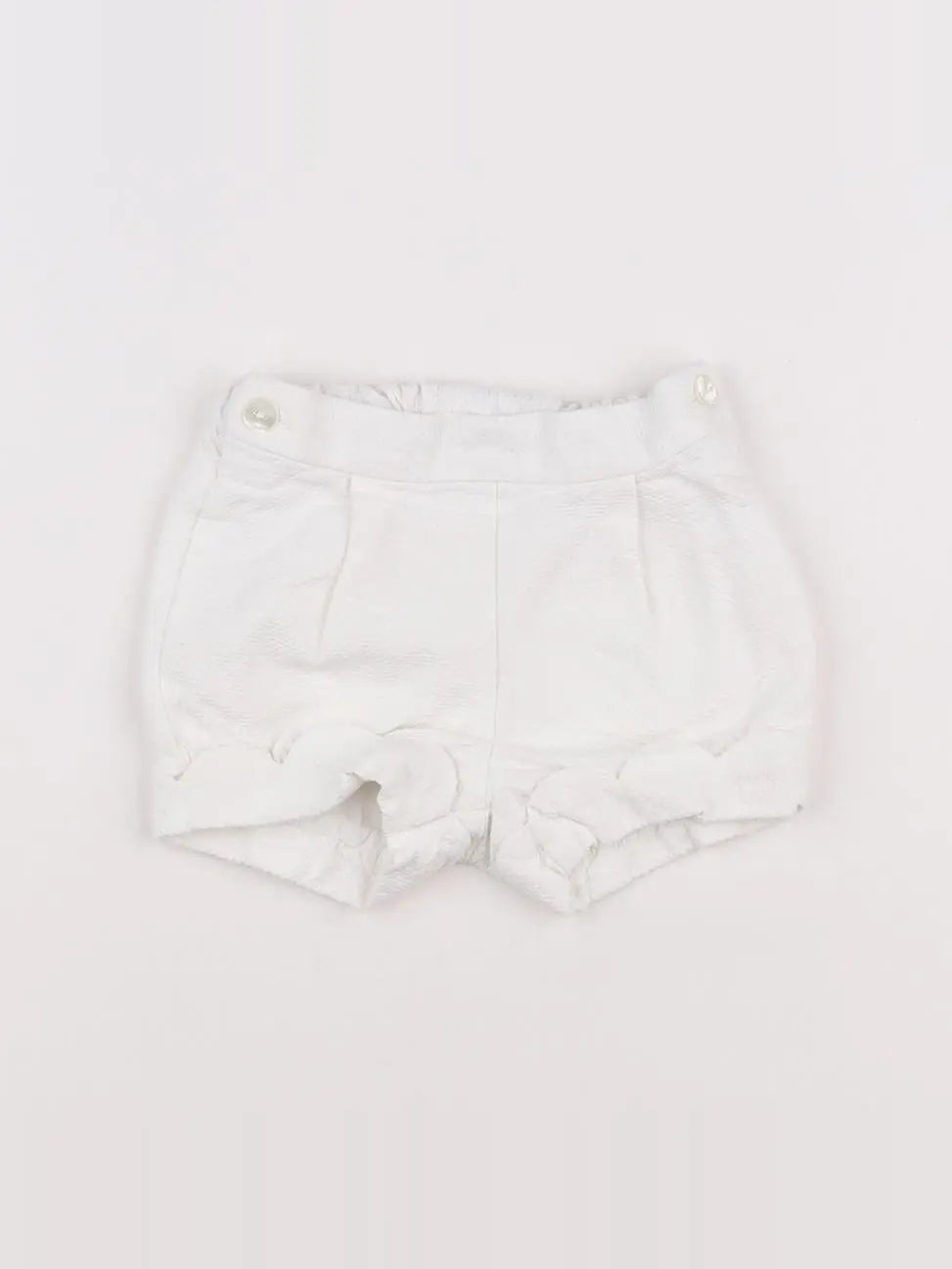 Jacadi - short blanc - 6 mois