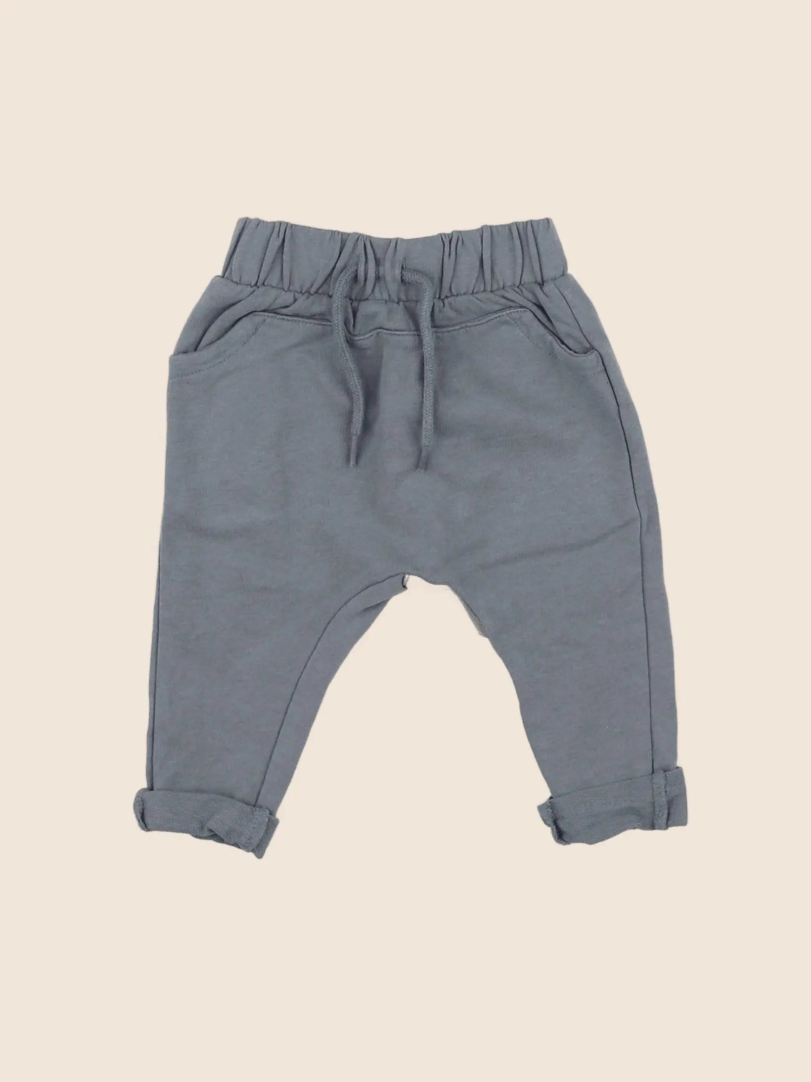 Vertbaudet - sarouel gris - 3 mois