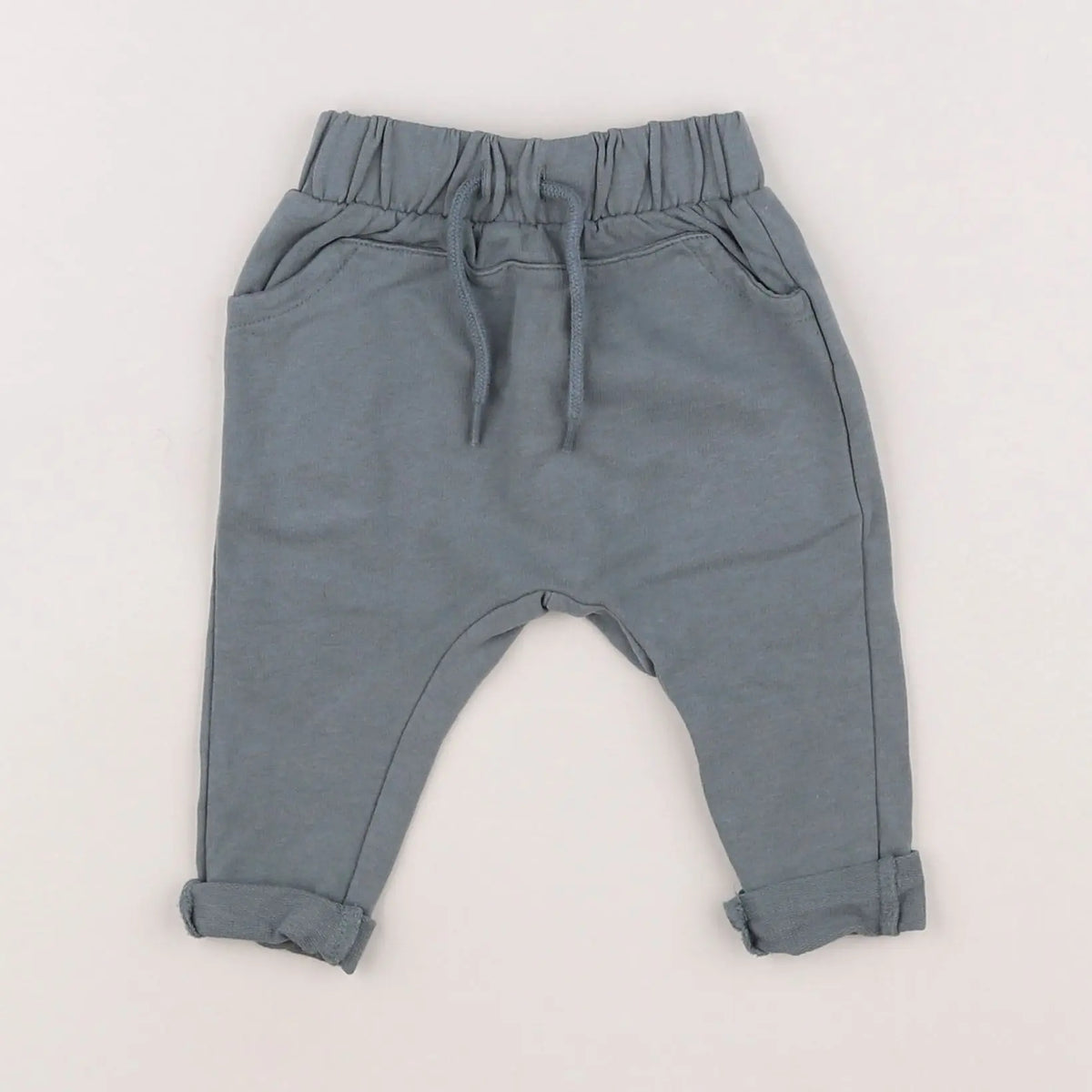 Vertbaudet - sarouel gris - 3 mois