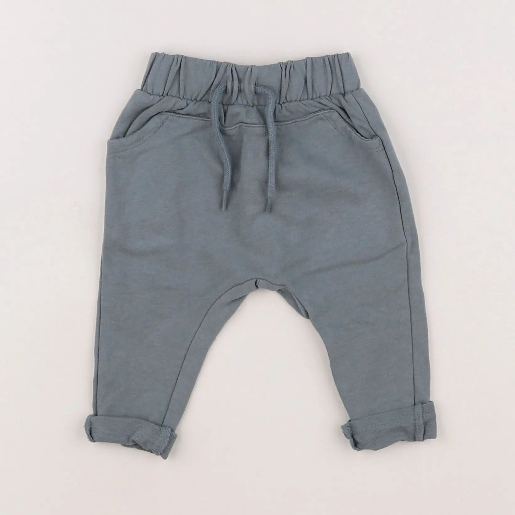 Vertbaudet - sarouel gris - 3 mois