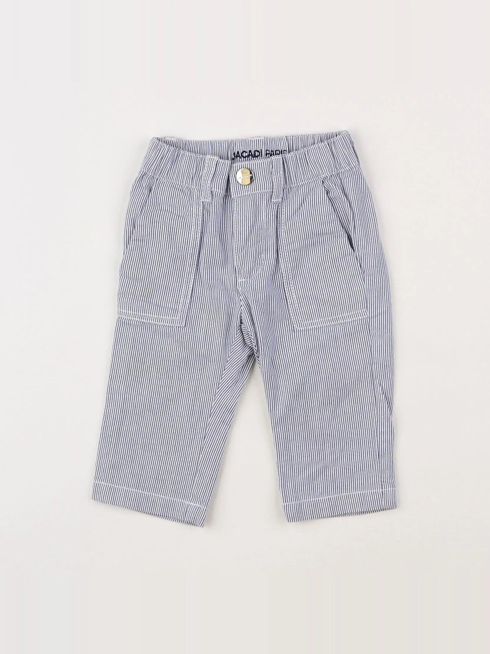 Jacadi - pantalon bleu - 6 mois