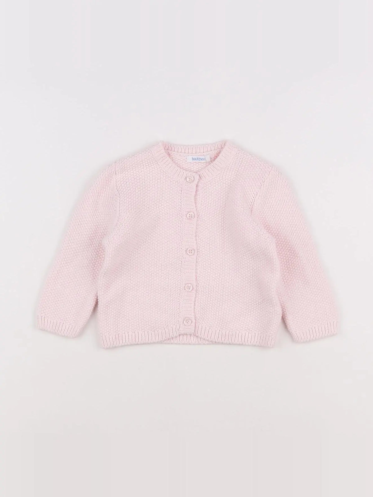 Boutchou - gilet rose - 6 mois