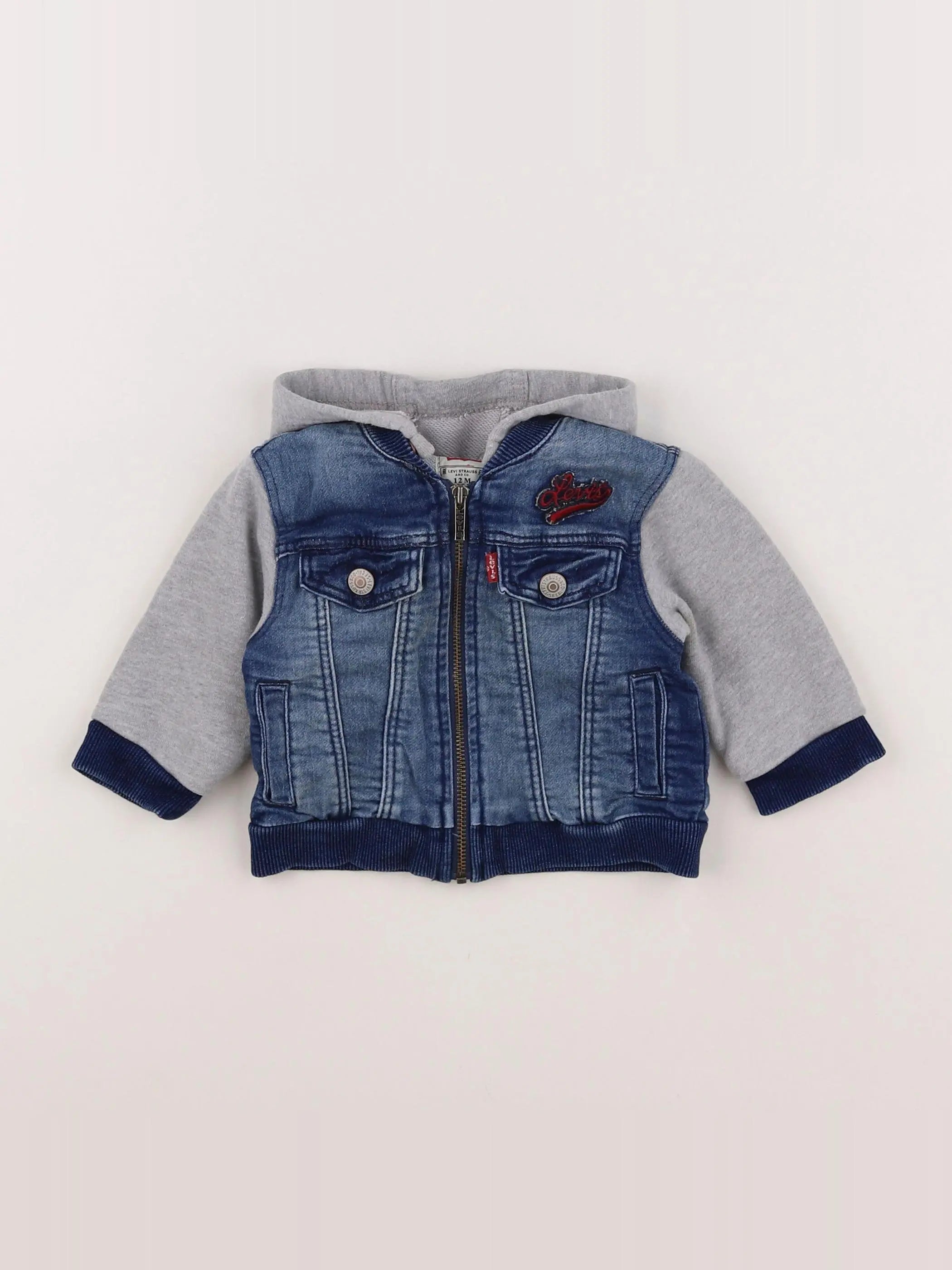 Levi's - veste bleu - 12 mois