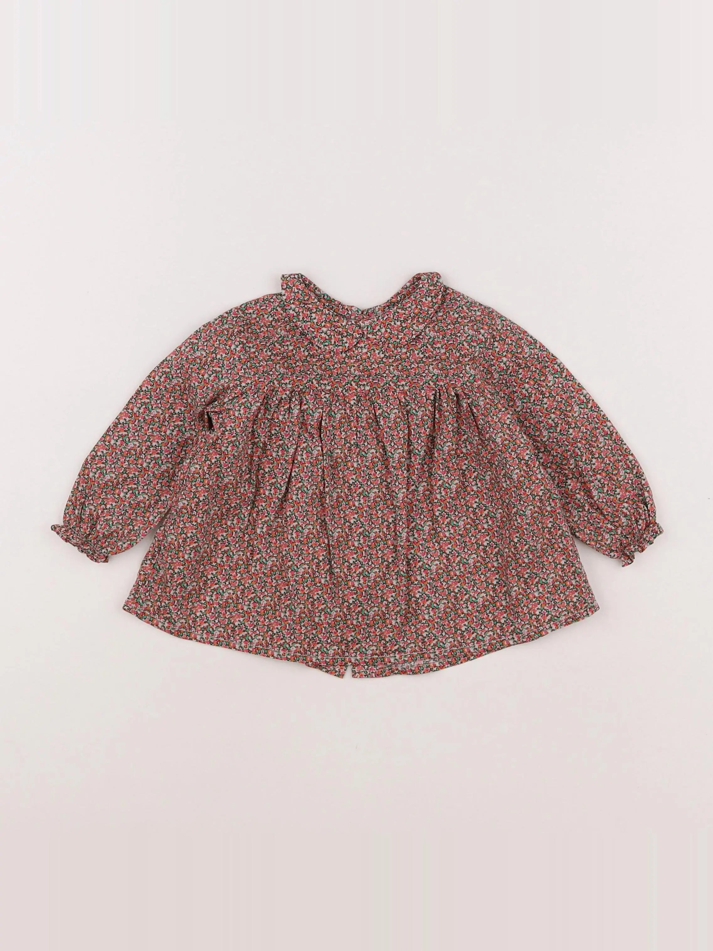 Bonton - blouse liberty - 12 mois