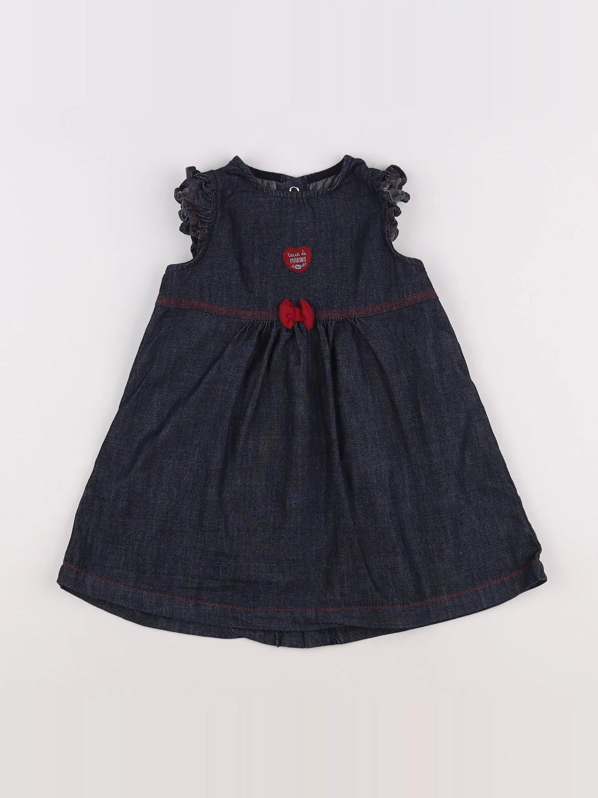 Terre de marins - robe bleu - 18 mois