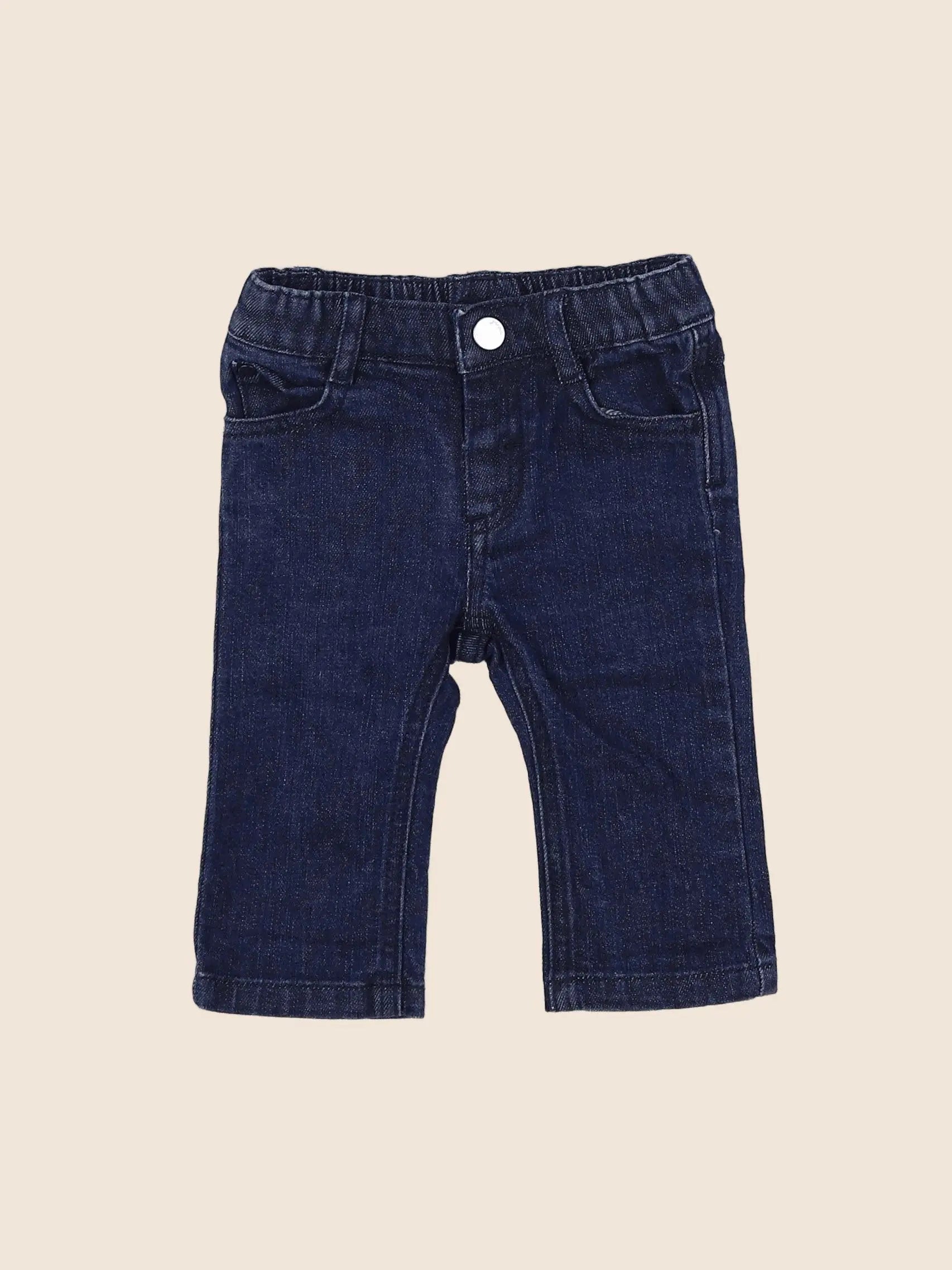 Jacadi - jean bleu - 6 mois