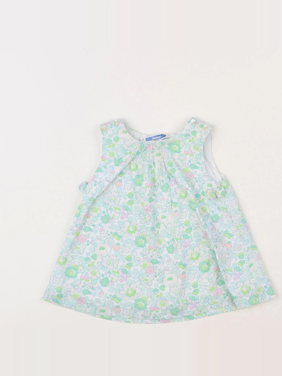 Jacadi - robe liberty multicolore - 3 mois