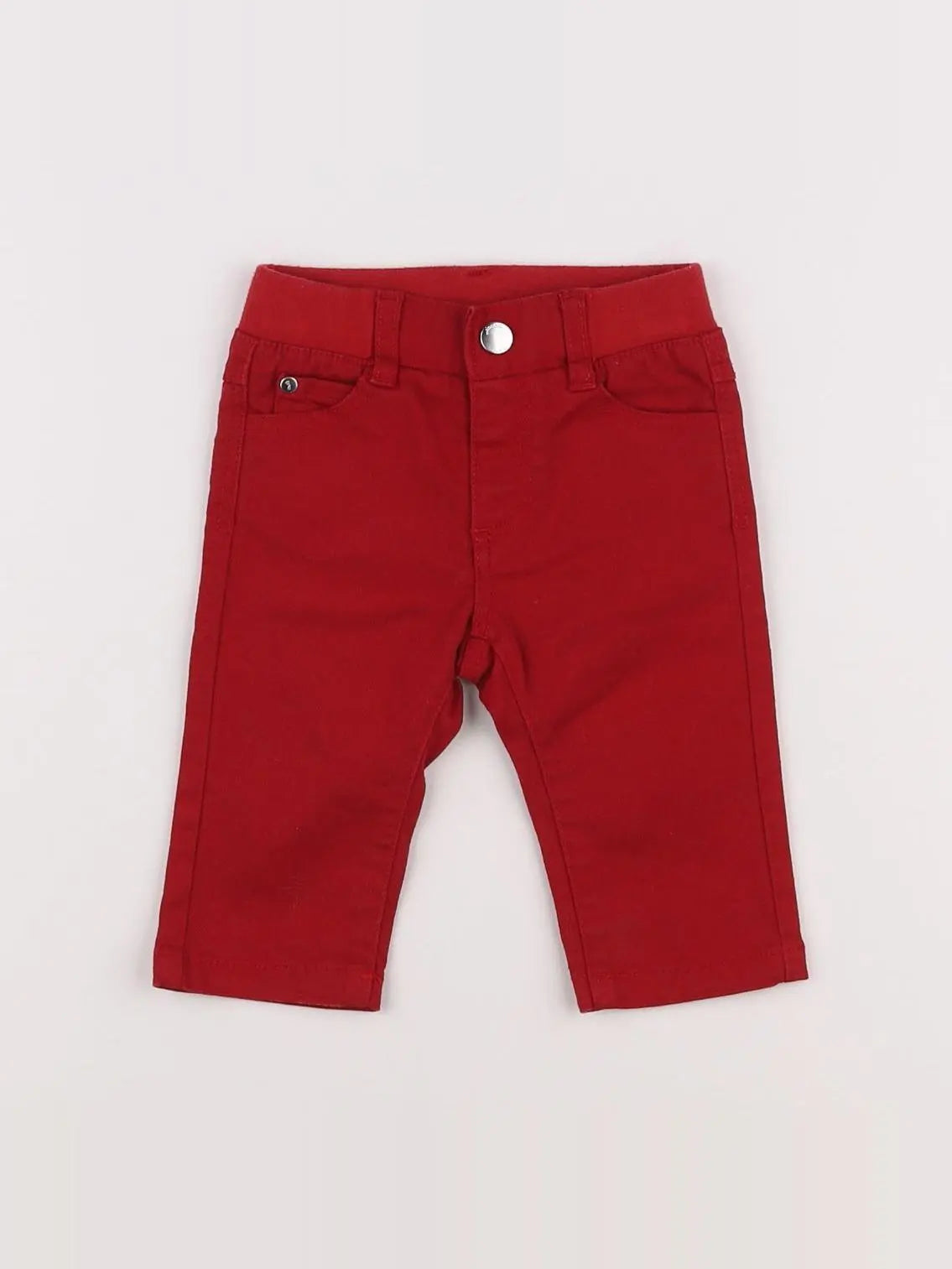 Jacadi - pantalon rouge - 6 mois